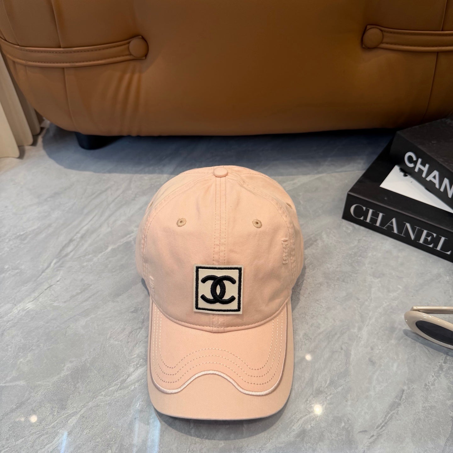Chanel Logo Baseball Cap 250035