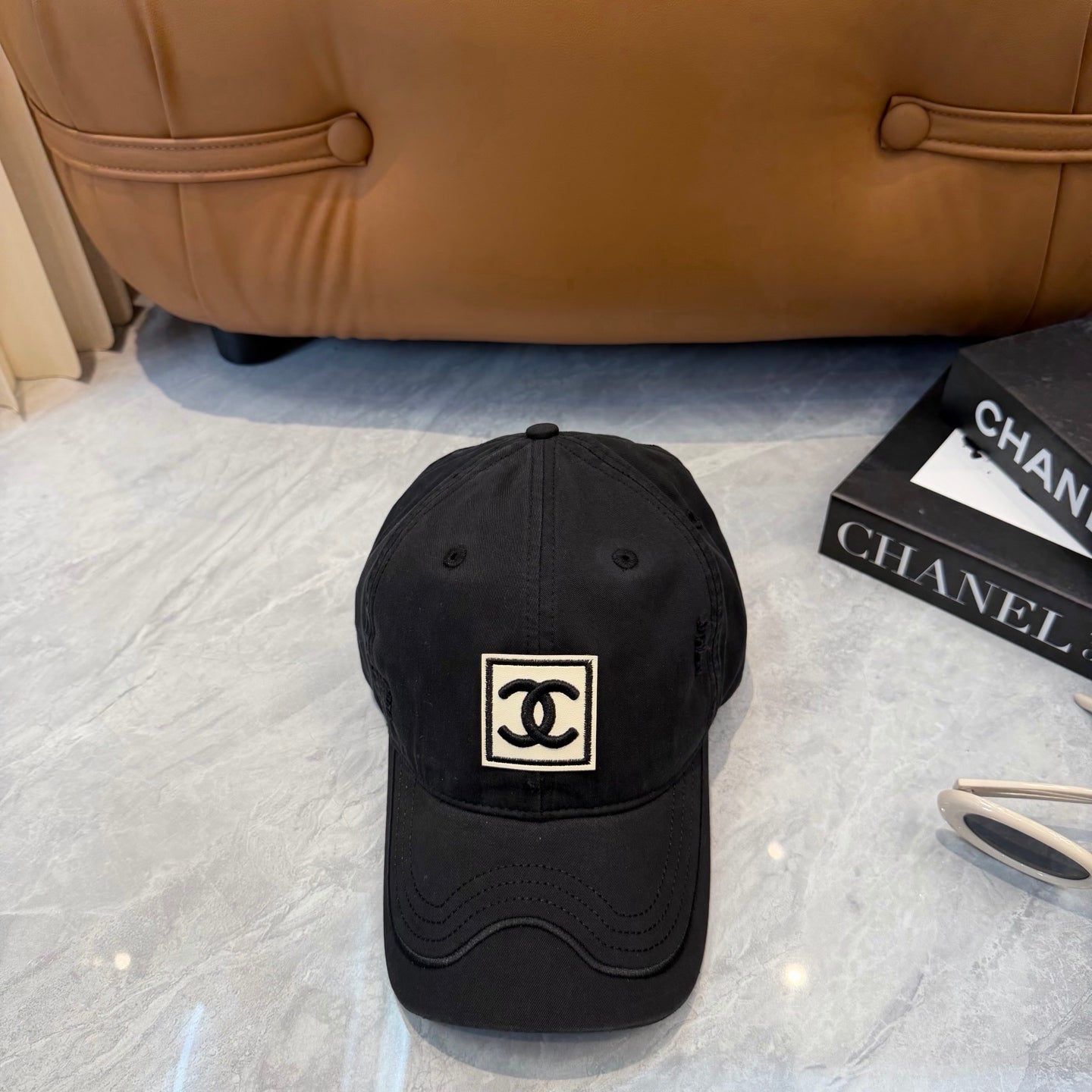 Chanel Logo Baseball Cap 250035