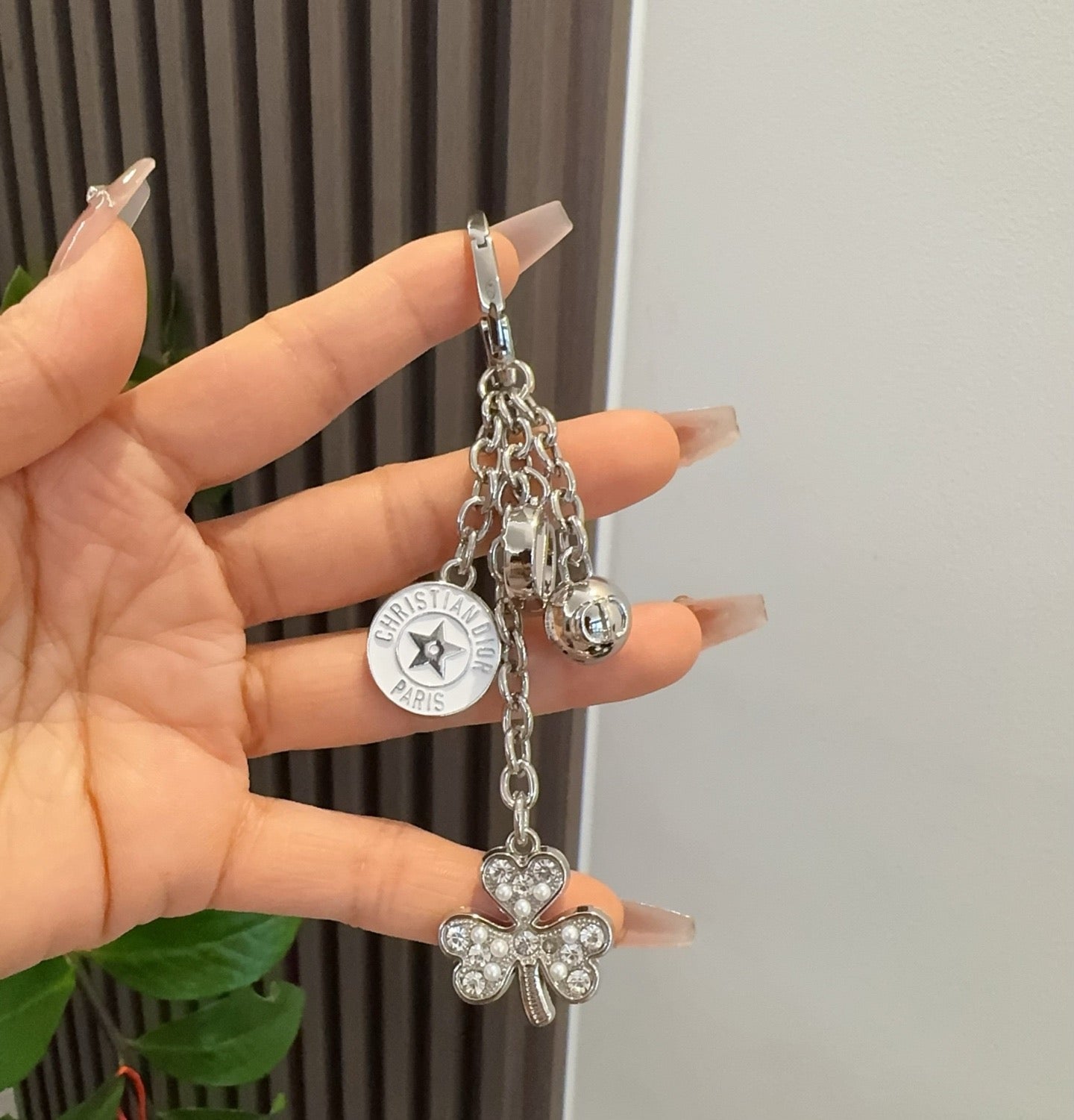 Dior Clover-shaped Charm 353623