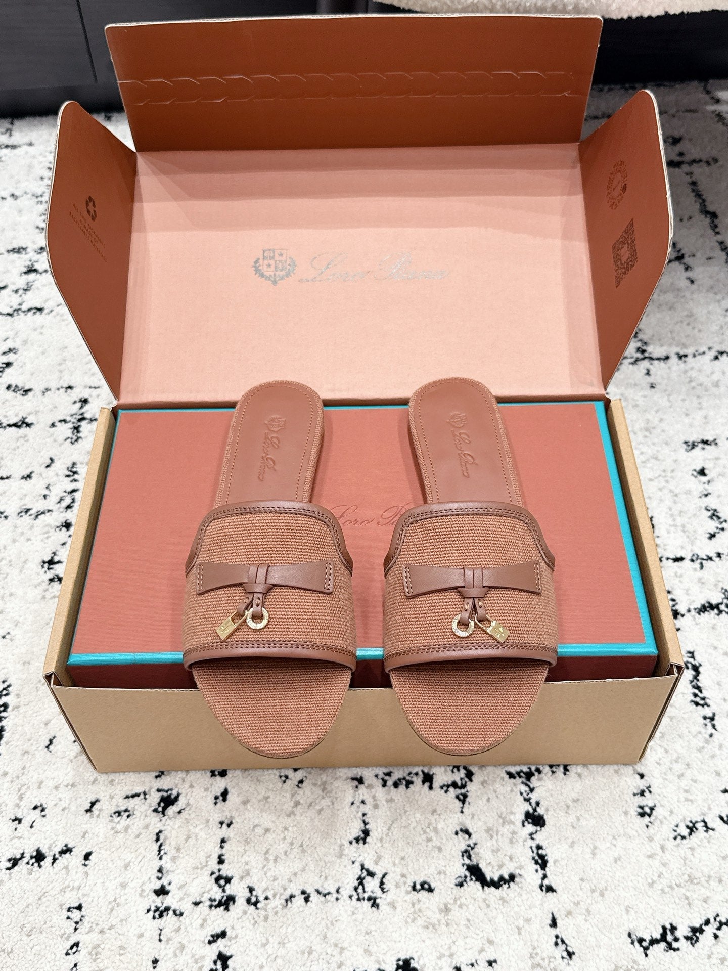 Loro Piana 2026 Sandal Fabric Leather 908846