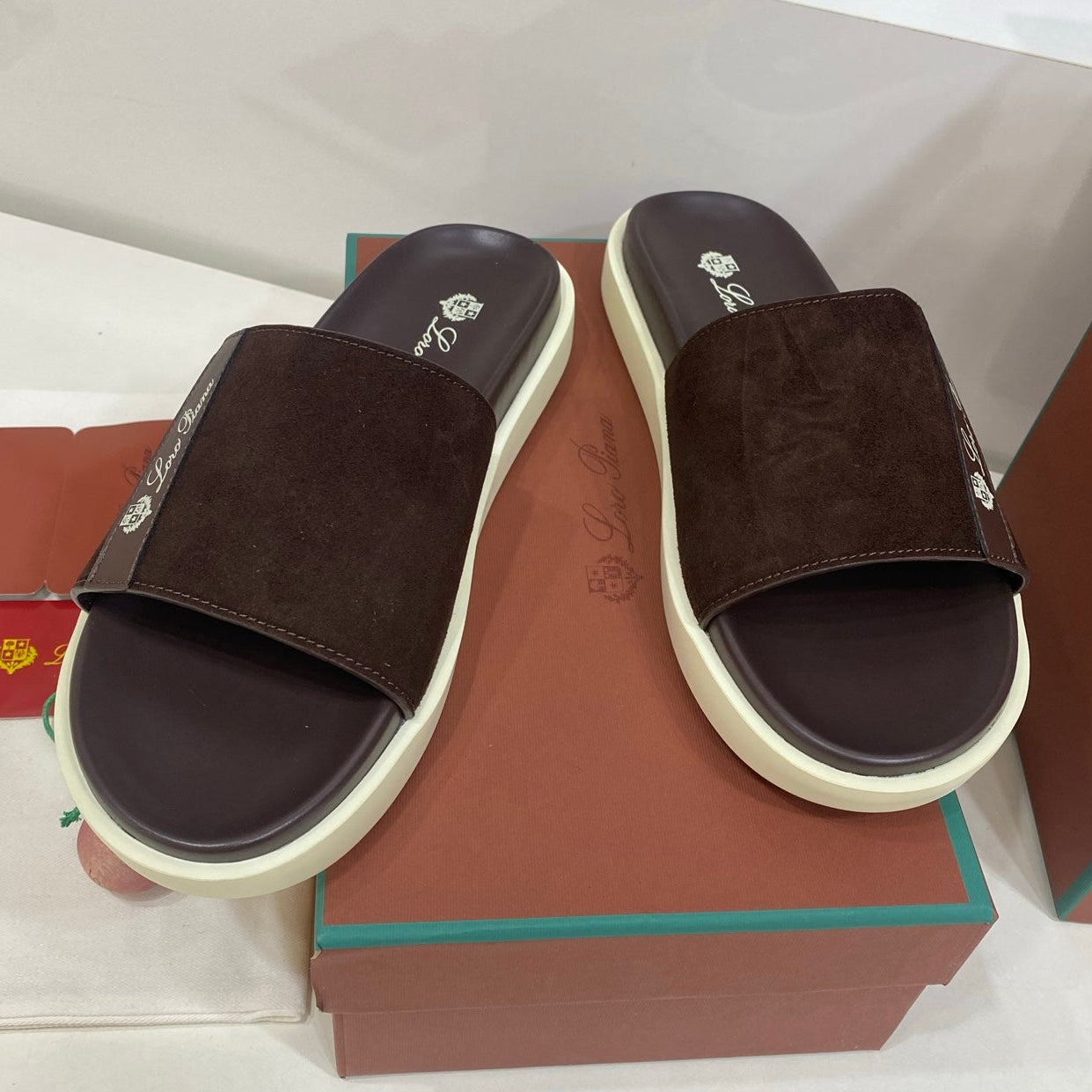 Loro Piana 2026 Slipper Suede Leather 911320