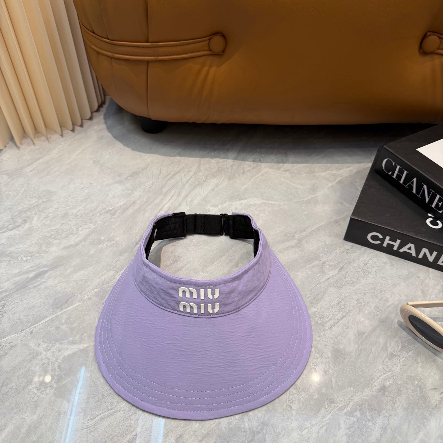Miumiu Multicolor Visor Hat 413032