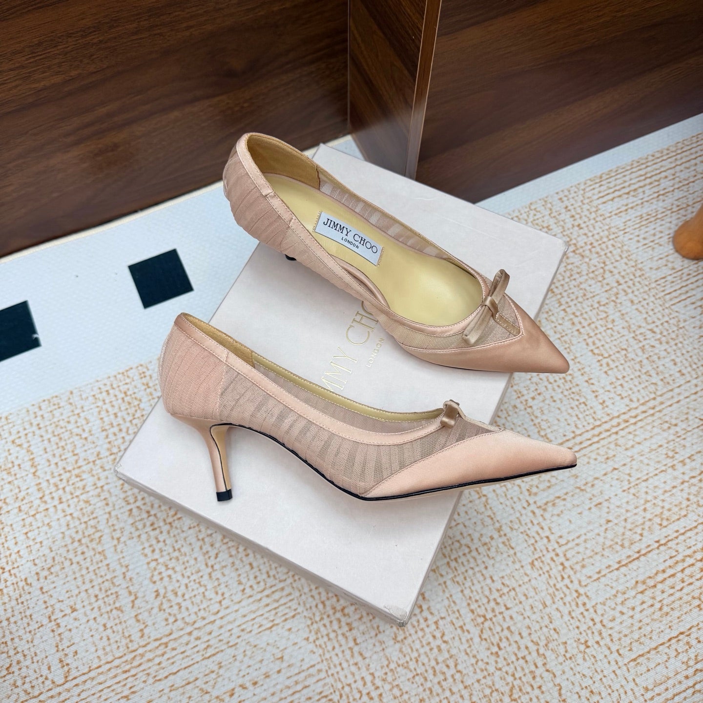 Jimmy Choo 2026 Love Pumps Lace Silk 920809