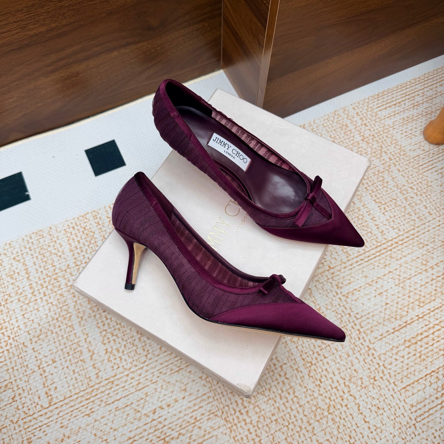Jimmy Choo 2026 Love Pumps Lace Silk 920809