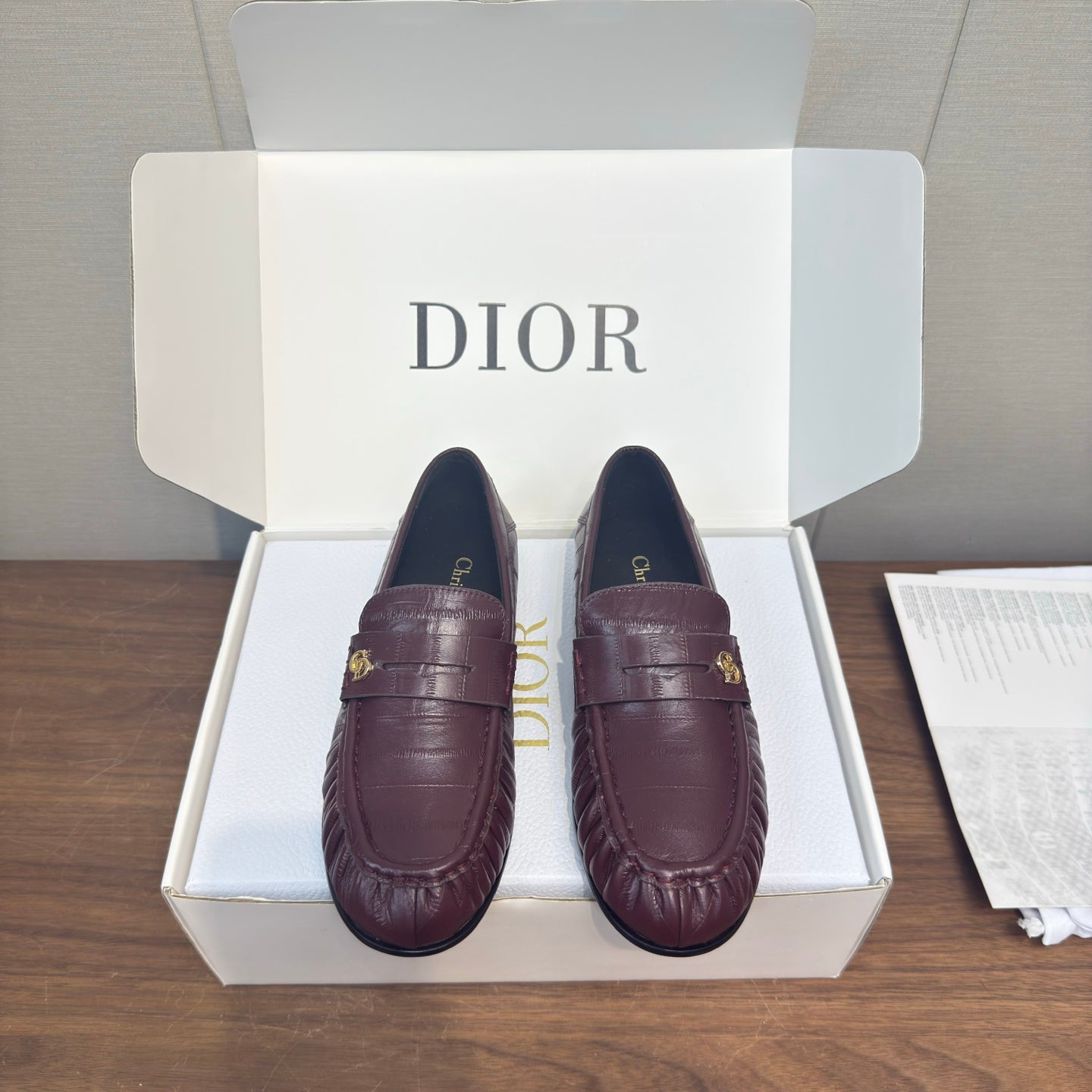 Dior 2026 Loafers Cowhide 922479