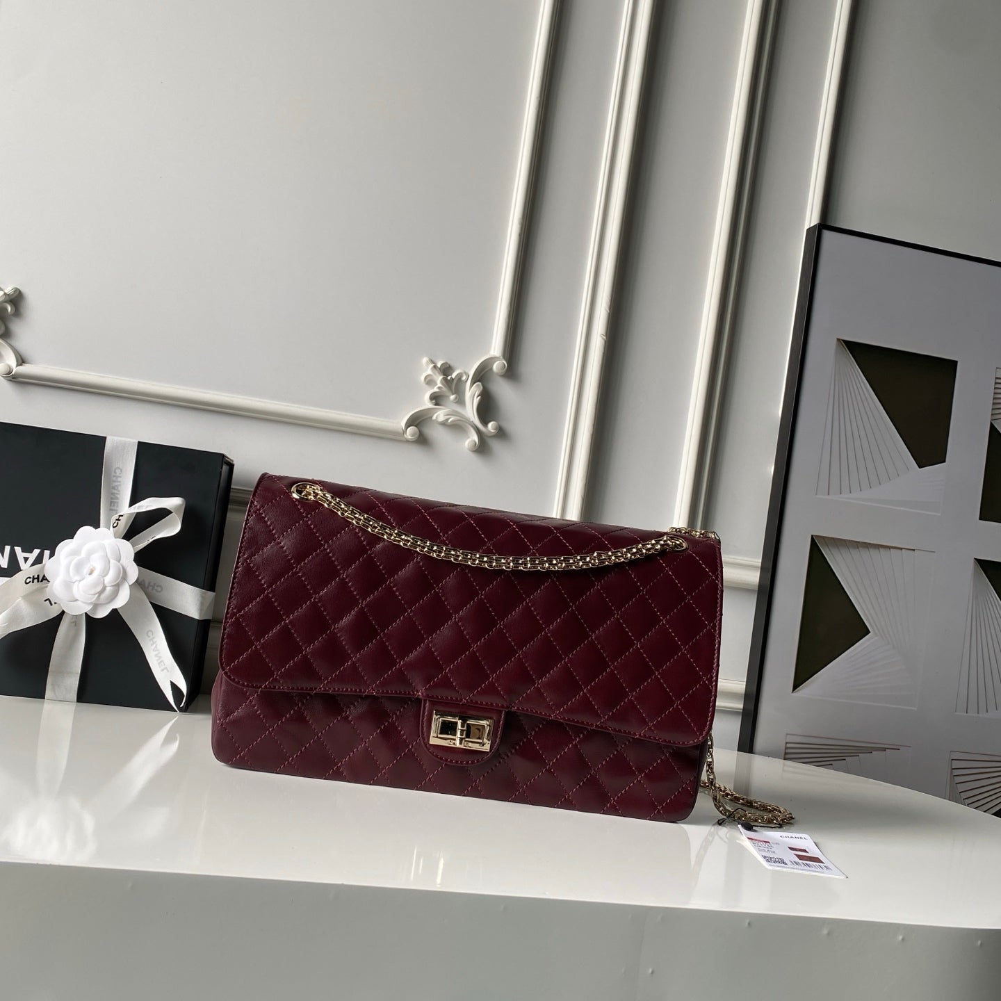 Chanel 2026 Crushed Classic 2.55 Bag 31cm Calfskin