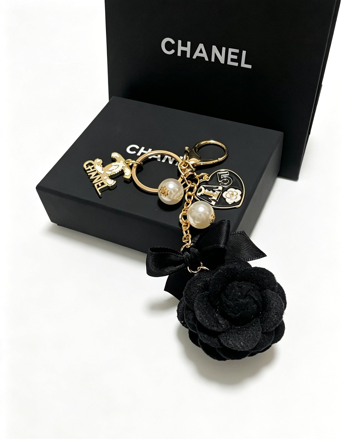 Chanel Camellia Flower Charm