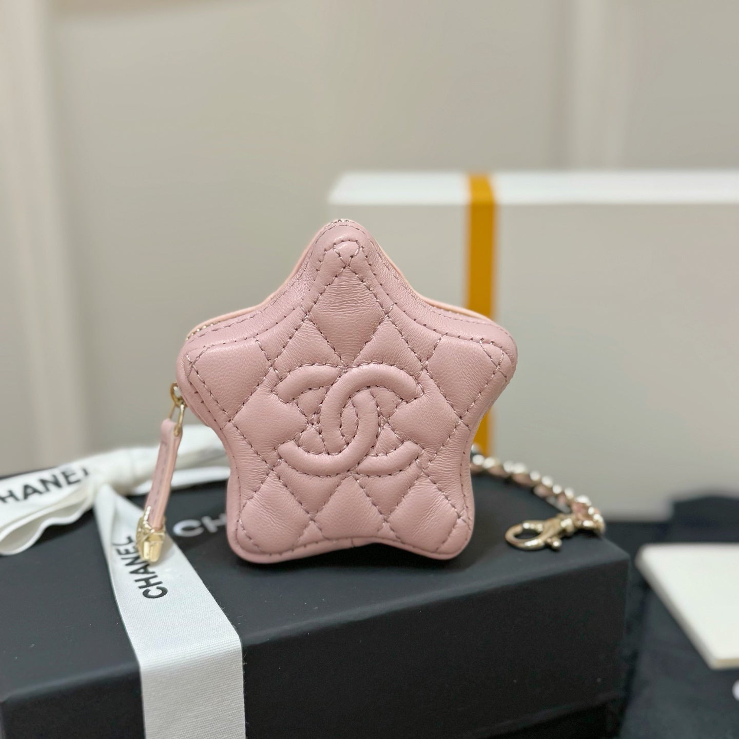 Chanel Five-pointed Star Lambskin Charm