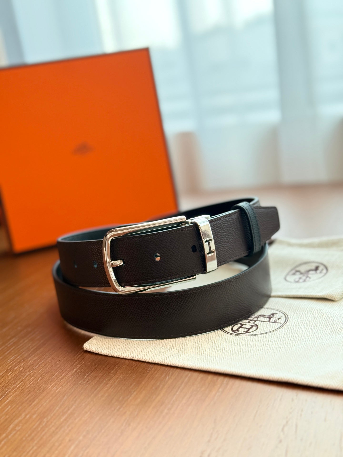 Hermes 2026 Constance Belt Calfskin 215621