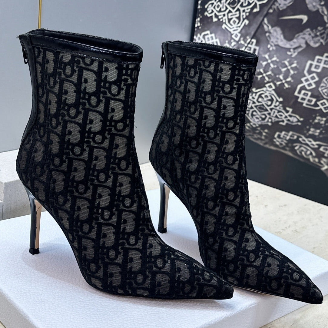 Dior 2026 Adiorable Ankle Boots 95mm Mesh 966531