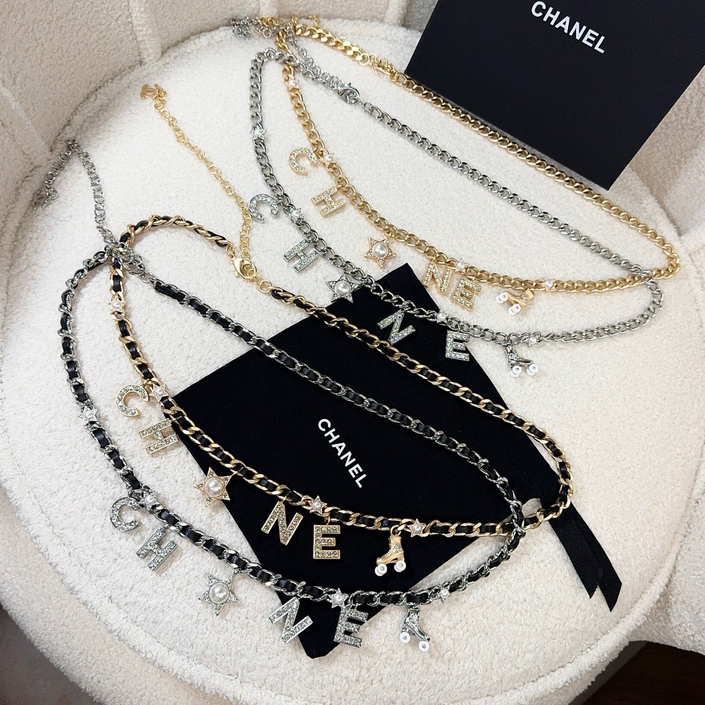 Chanel 2026 Letter Charm Belt 215438