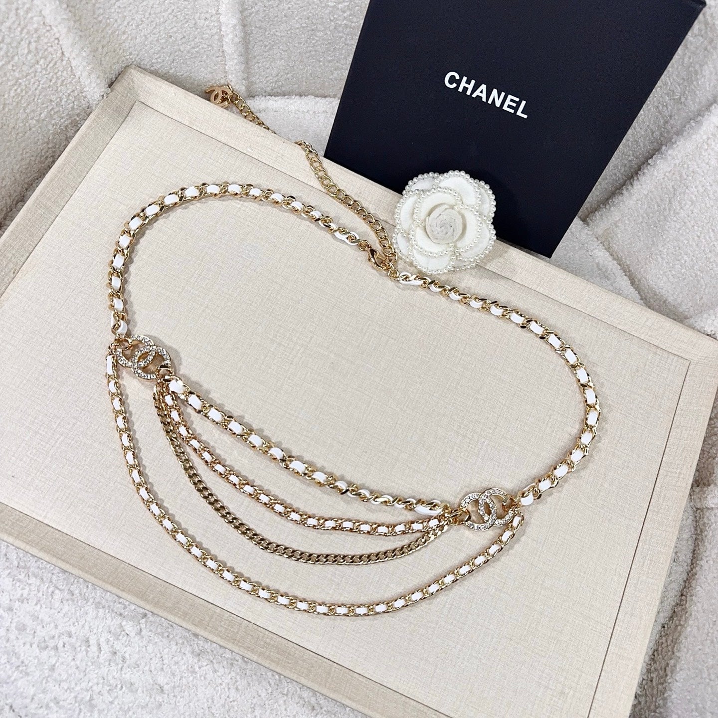 Chanel 2026 Multi-Strand Chain Belt 215765