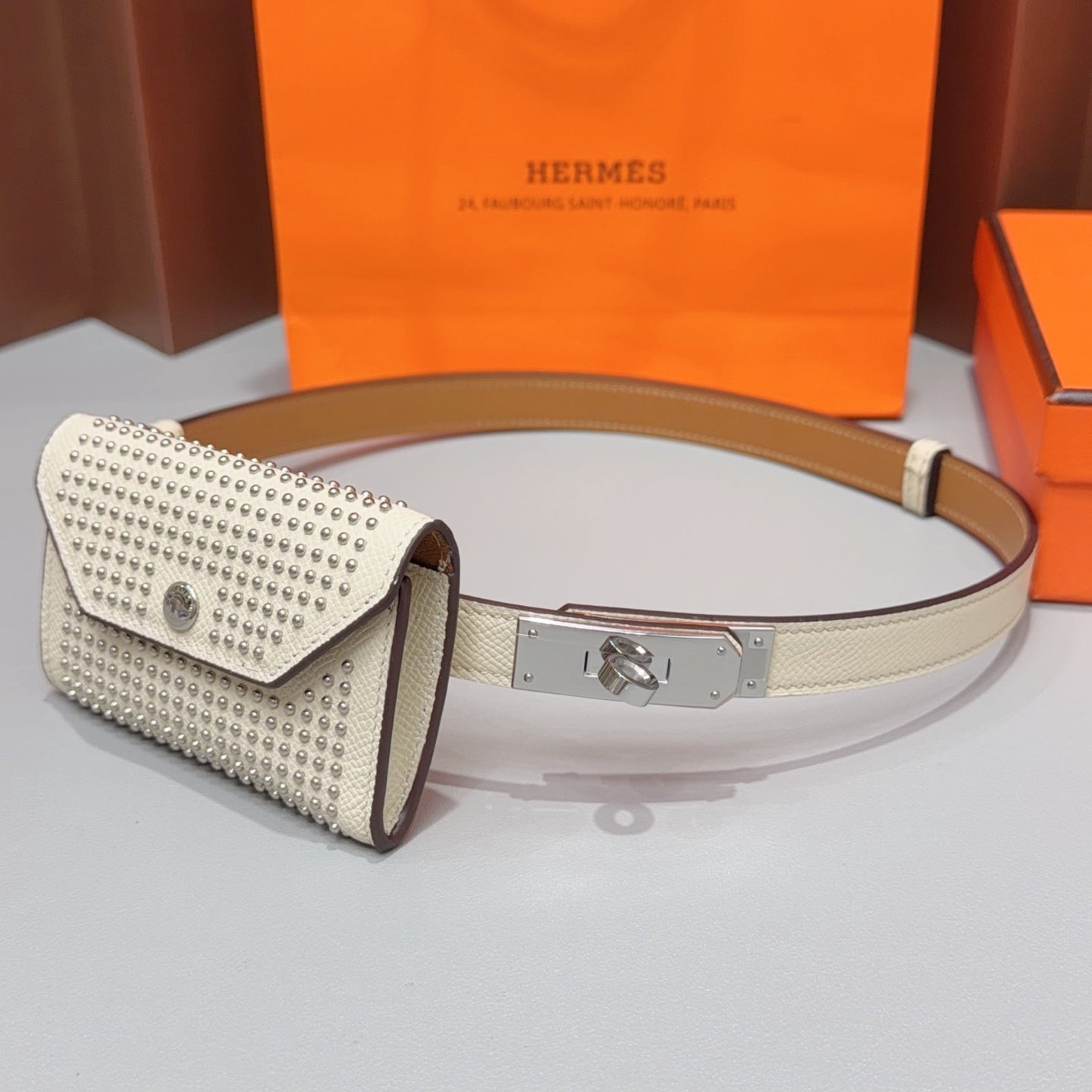 Hermes 2026 Kelly Pocket Belt 18mm Leather 216173