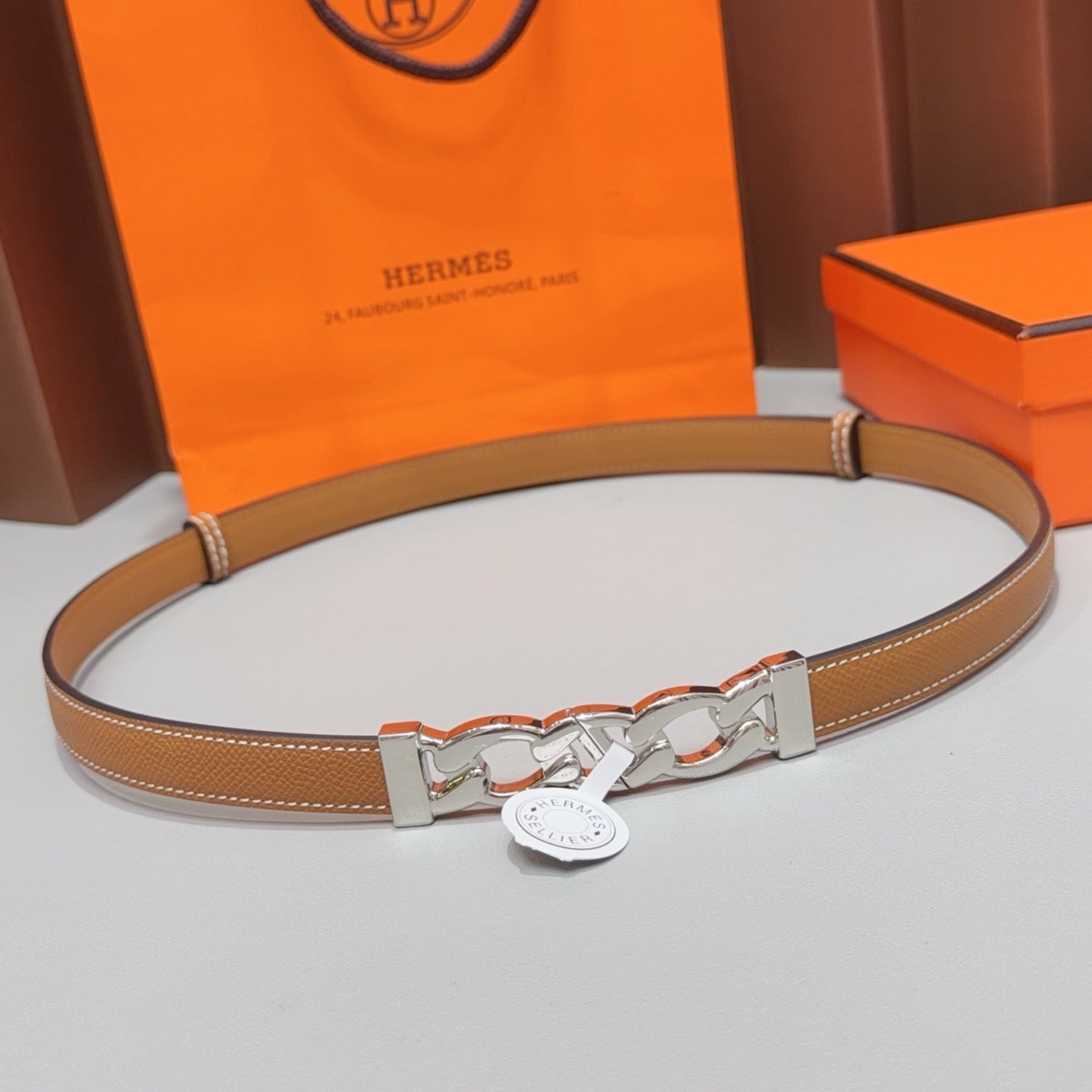 Hermes 2026 Kelly Belt 18mm Leather 216397