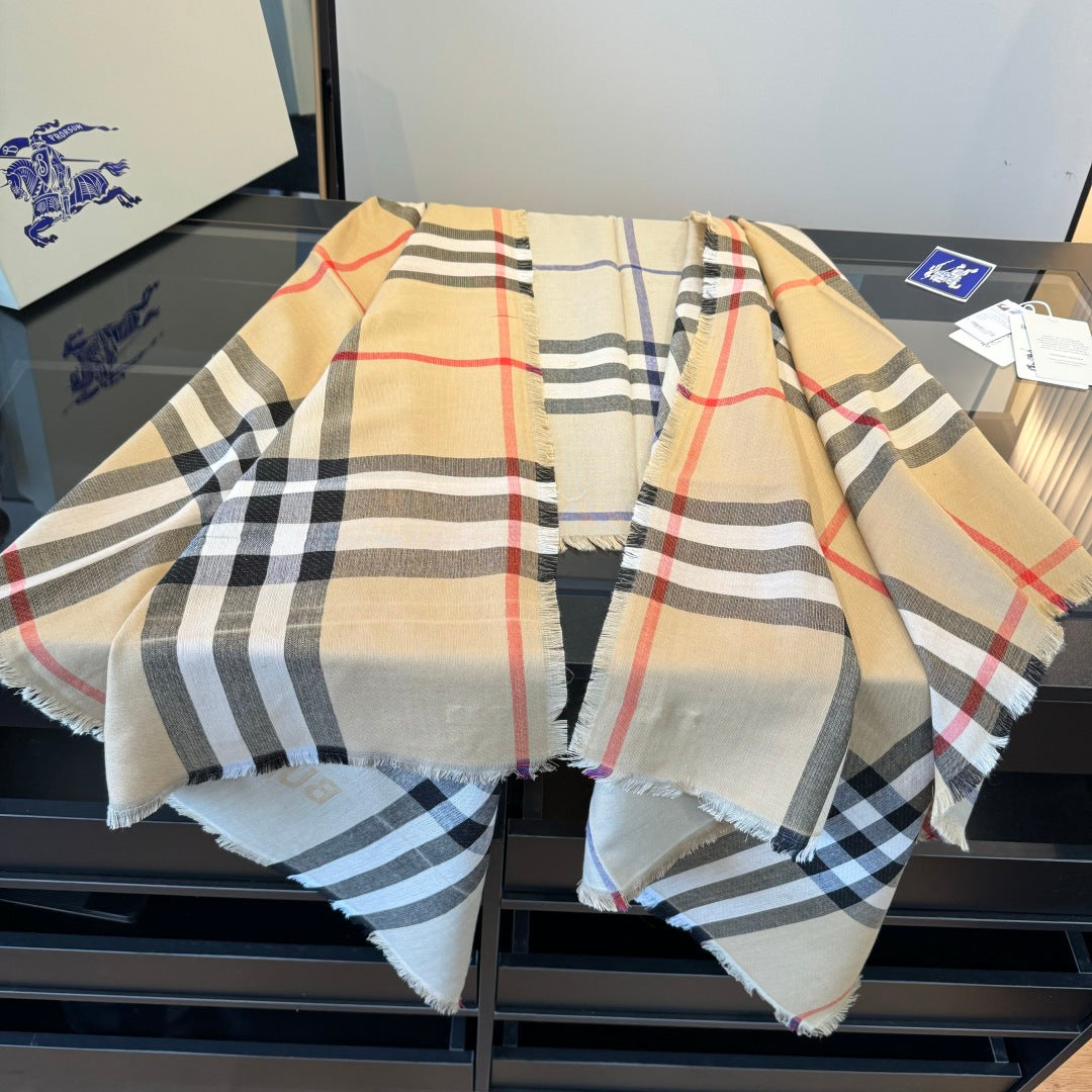 BBR Long Scarf 200CM Beige Cashmere 293340