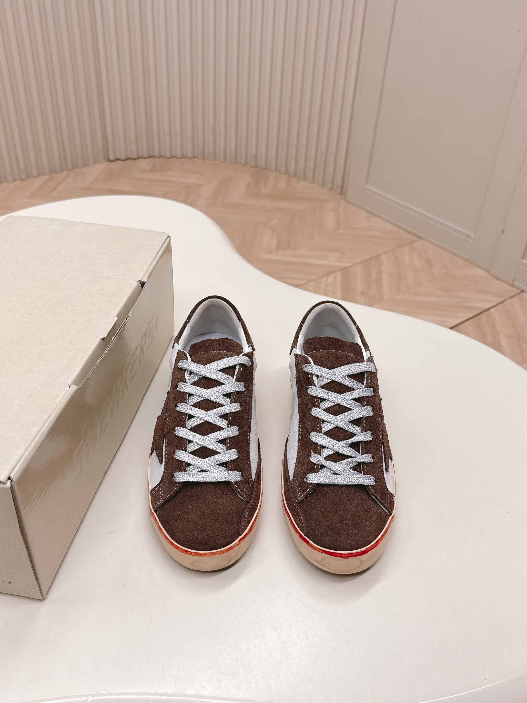 Golden Goose 2025 Sneaker Brown mix White Suede 426911