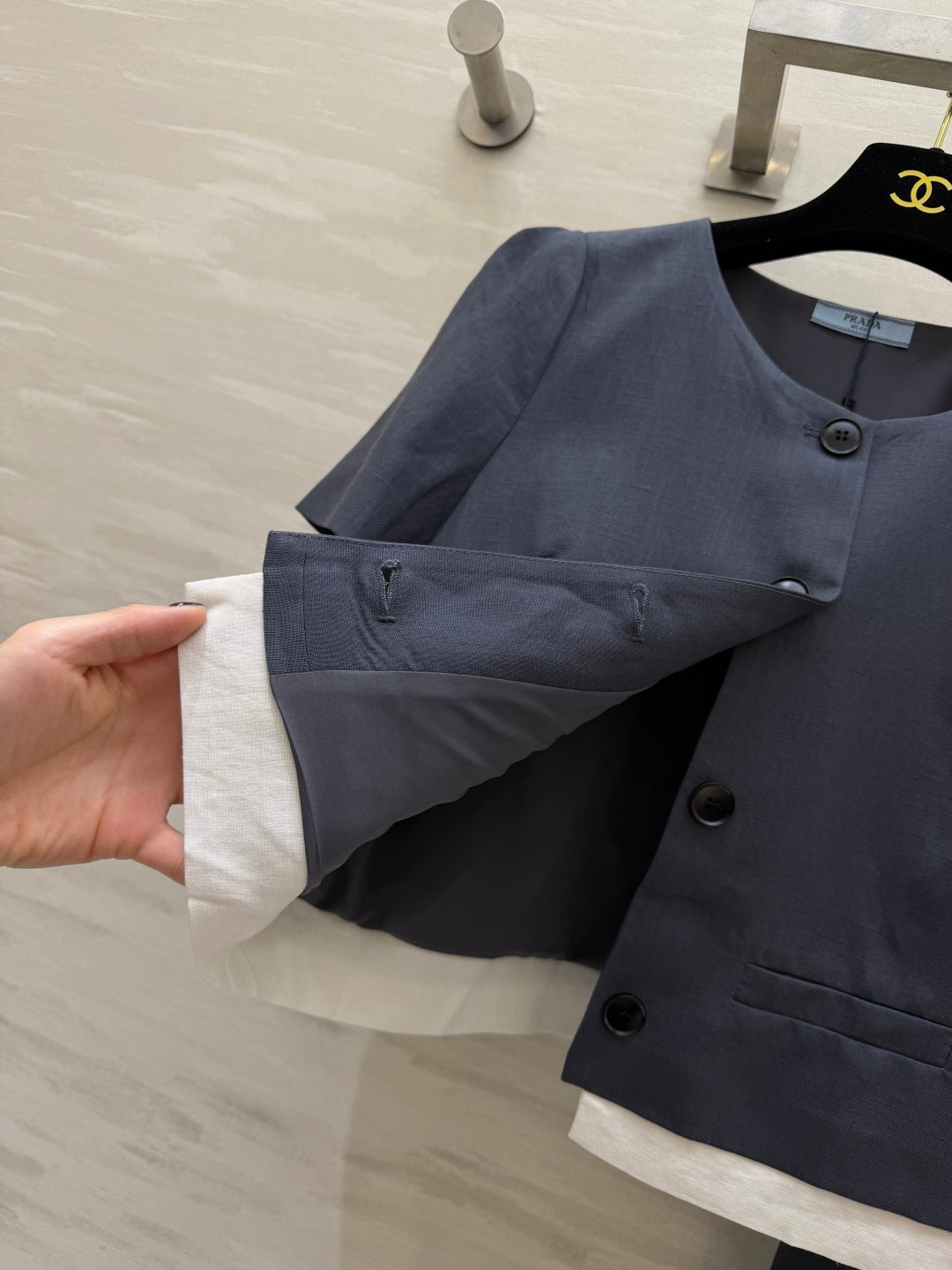 Prada 2026 Shirt And Midi Skirt Set Cotton 403370
