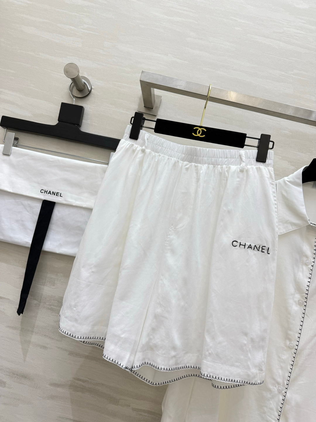 Chanel 2026 Set White And Black Cotton 414195