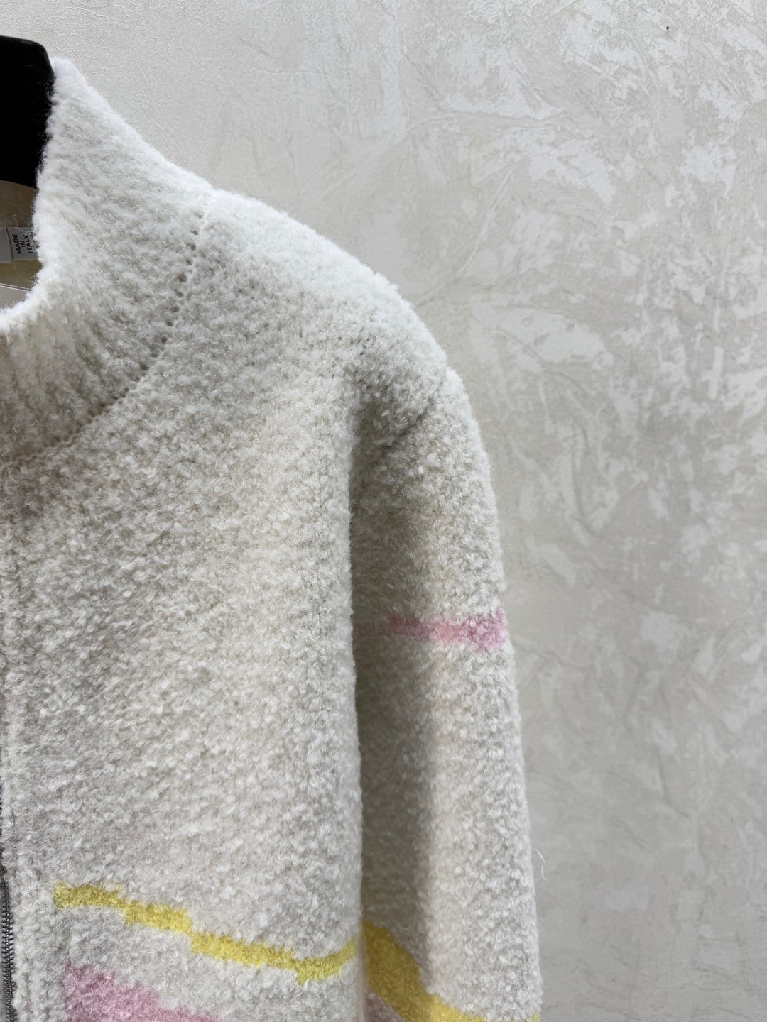 Dior 2025 Jacket White mix Colors Wool