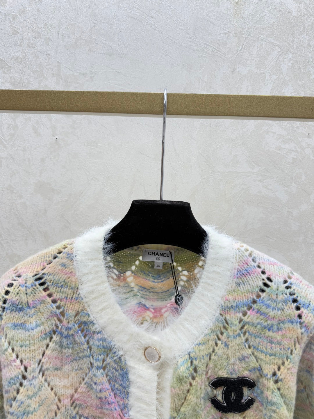 CC 26 Clover Cardigan Multicolor Wool 830605