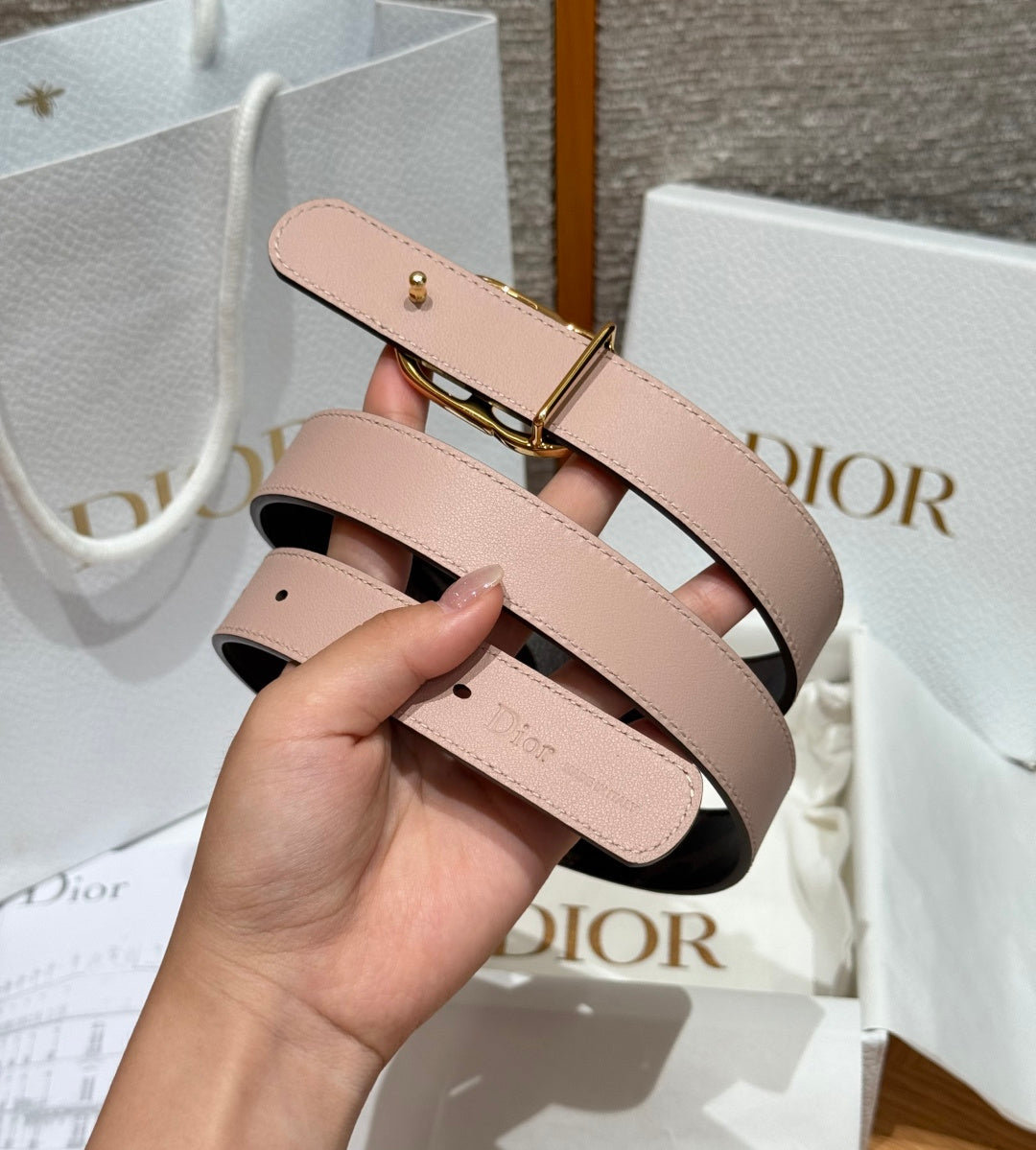 Dior 2026 30 Montaigne Reversible Belt 20mm Leather 215407