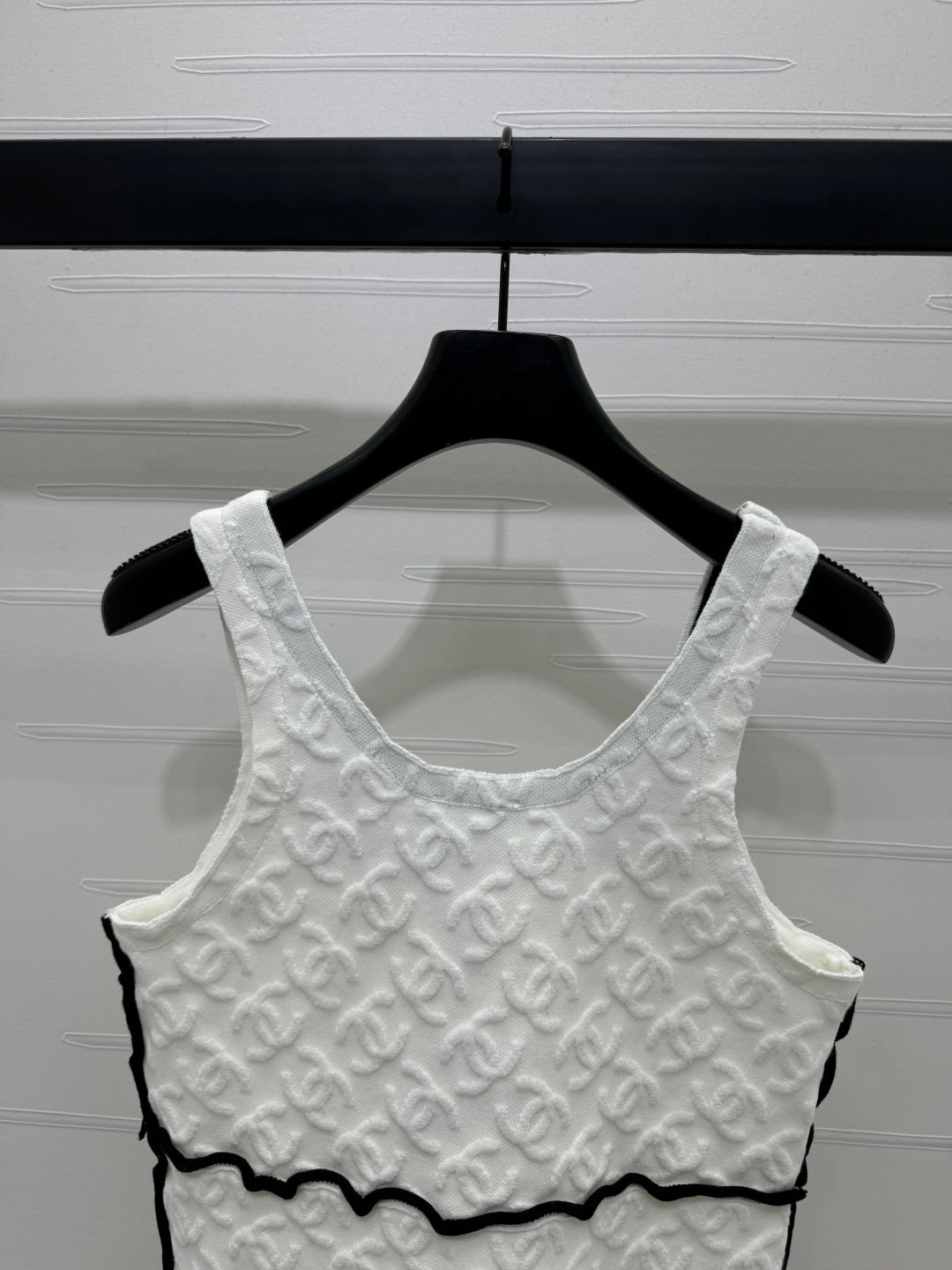 Chanel 25 Monogram Cotton Tank Top