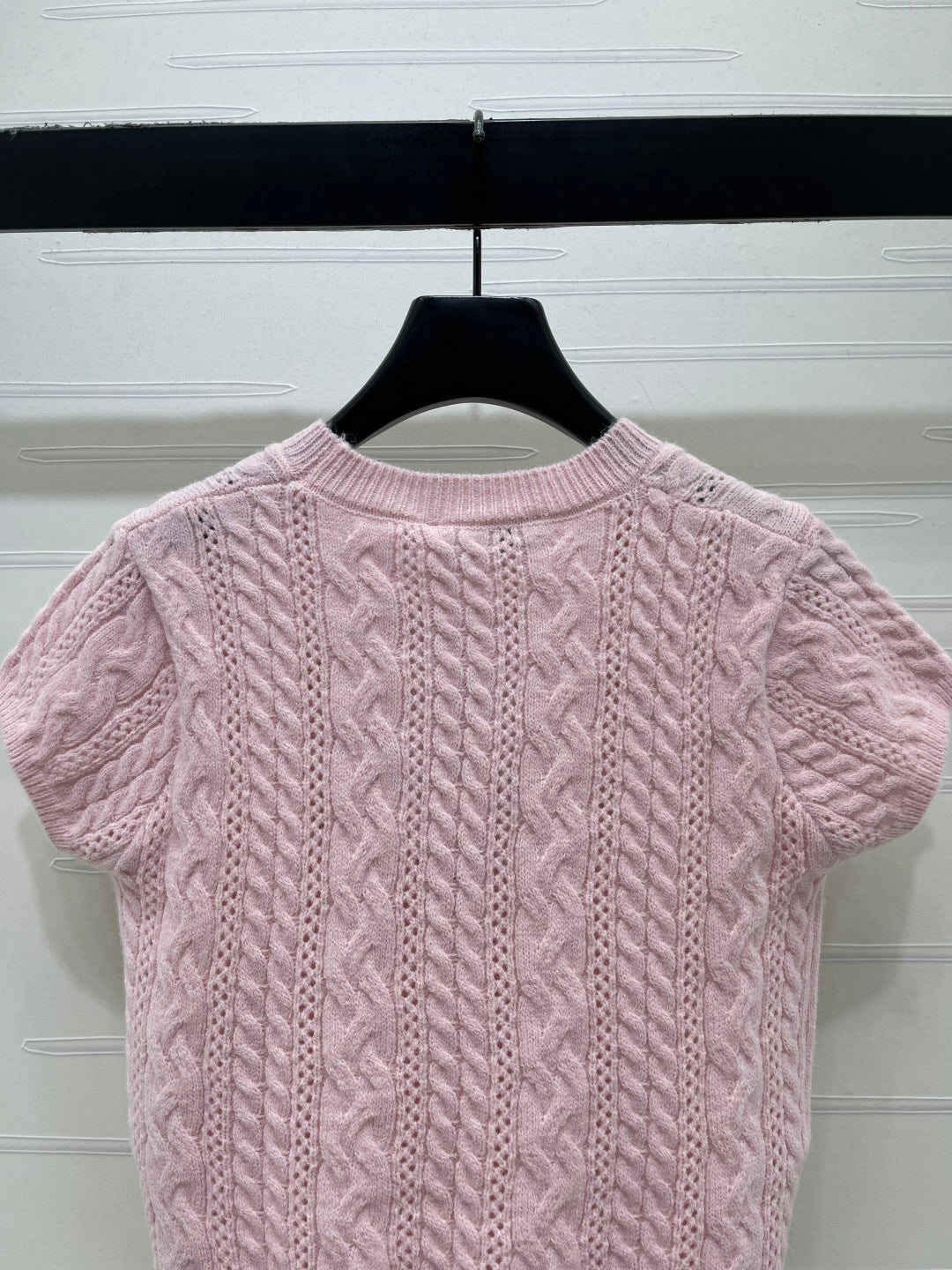 Dior 2026 T-shirt Pink Wool Cashmere 136377
