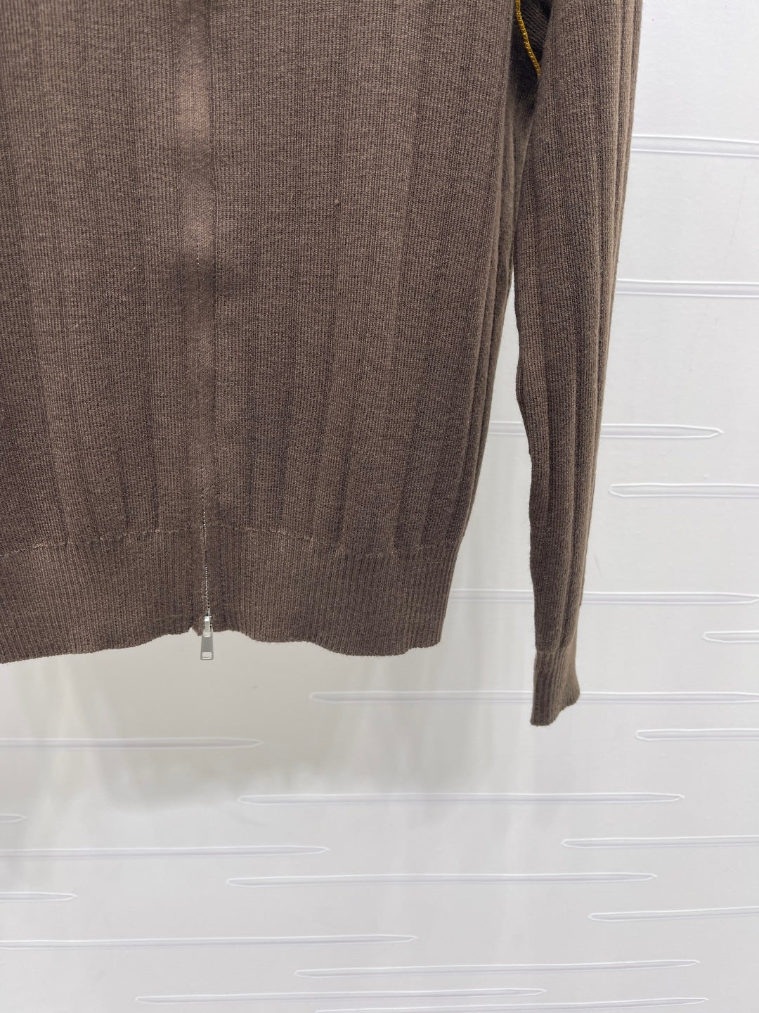 Miumiu 2026 Vertical Ribbed Knit  Cardigan Wool 417648