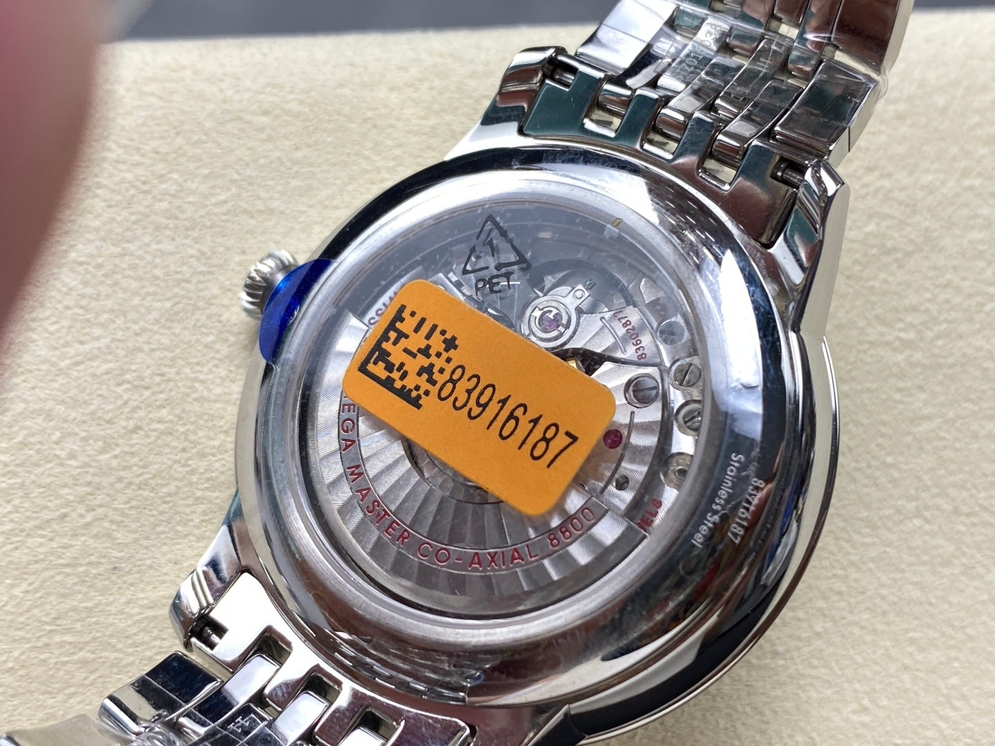 Omega De Ville Prestige Co-Axial Master Chronometer 41mm Blue Dial Watch