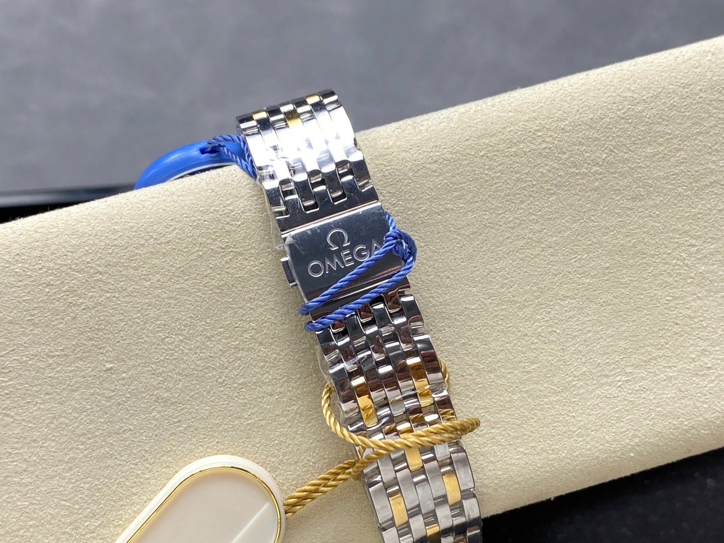 Omega De Ville Prestige Co-Axial Master Chronometer 41mm Gold Dial Watch