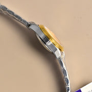Longines Flagship 28mm Sliver Case Steel Gold