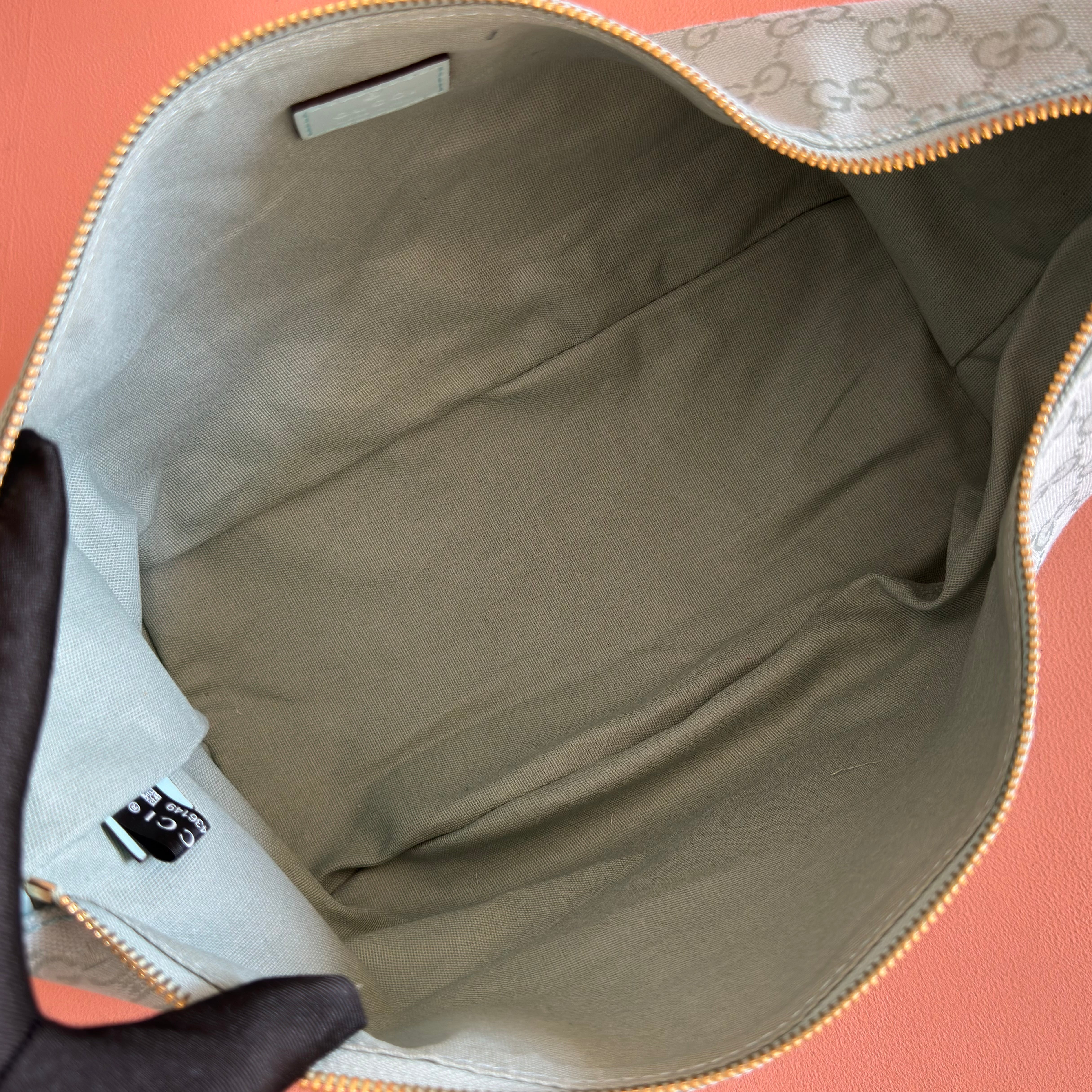 Gucci 2026 Vanity GG-Canvas Top Handle Bag 27.5cm Green Canvas Leather 280774