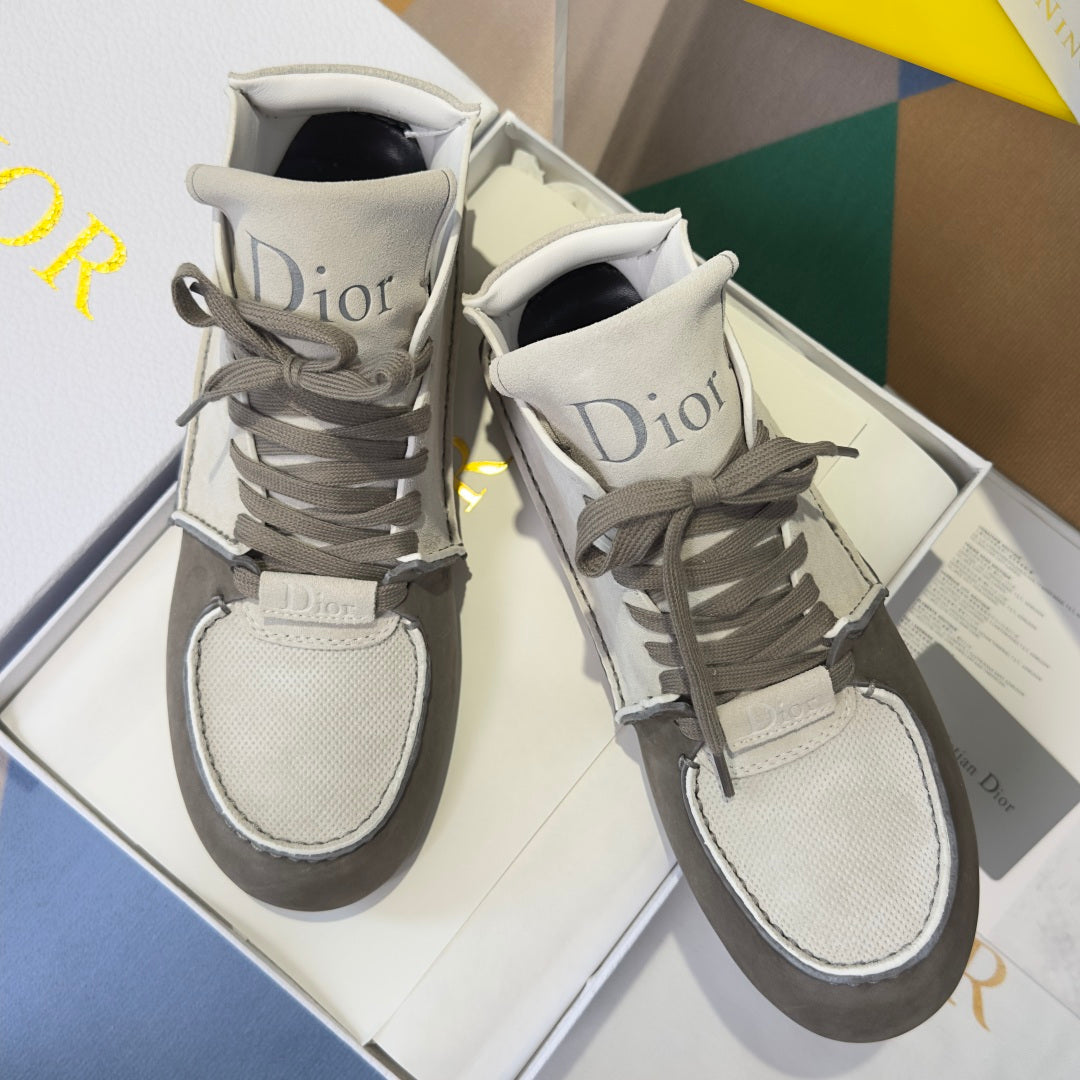 Dior 2026 Roadie Lace-Up Sneakers Suede 966738