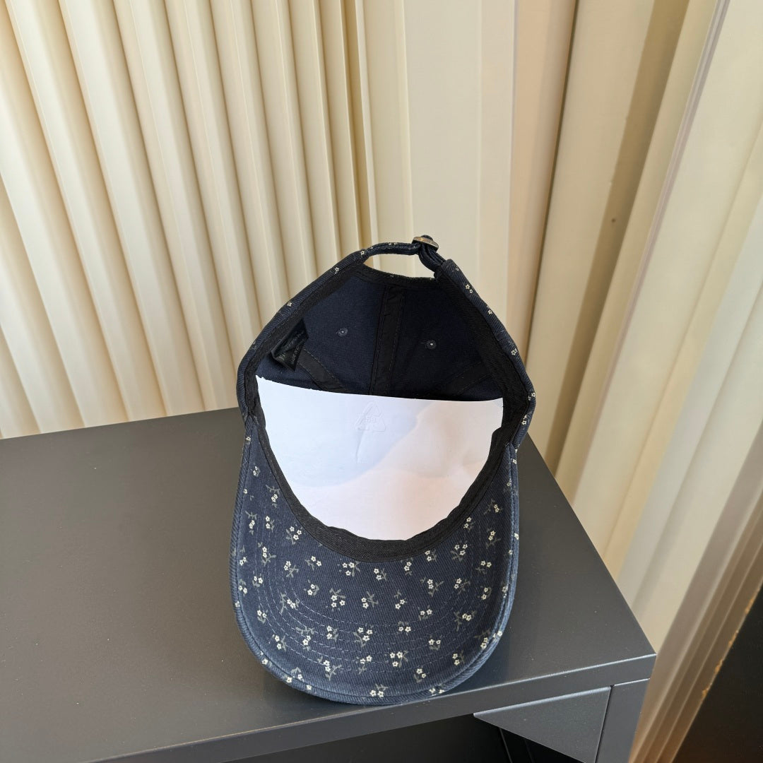 Miumiu Floral Print Baseball Cap 413004