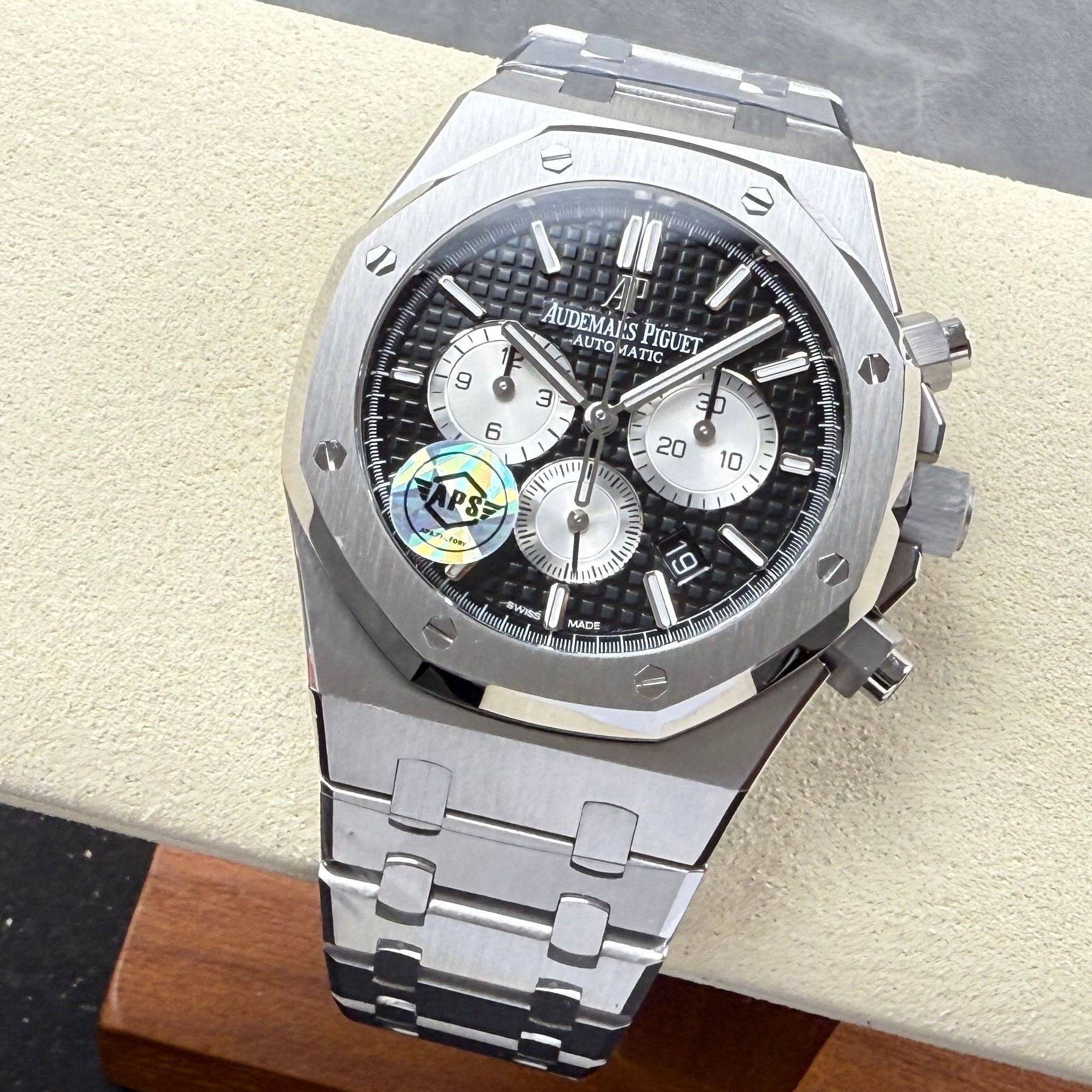 Audemars Piguet Royal Oak Chronograph 41mm Black White Dial