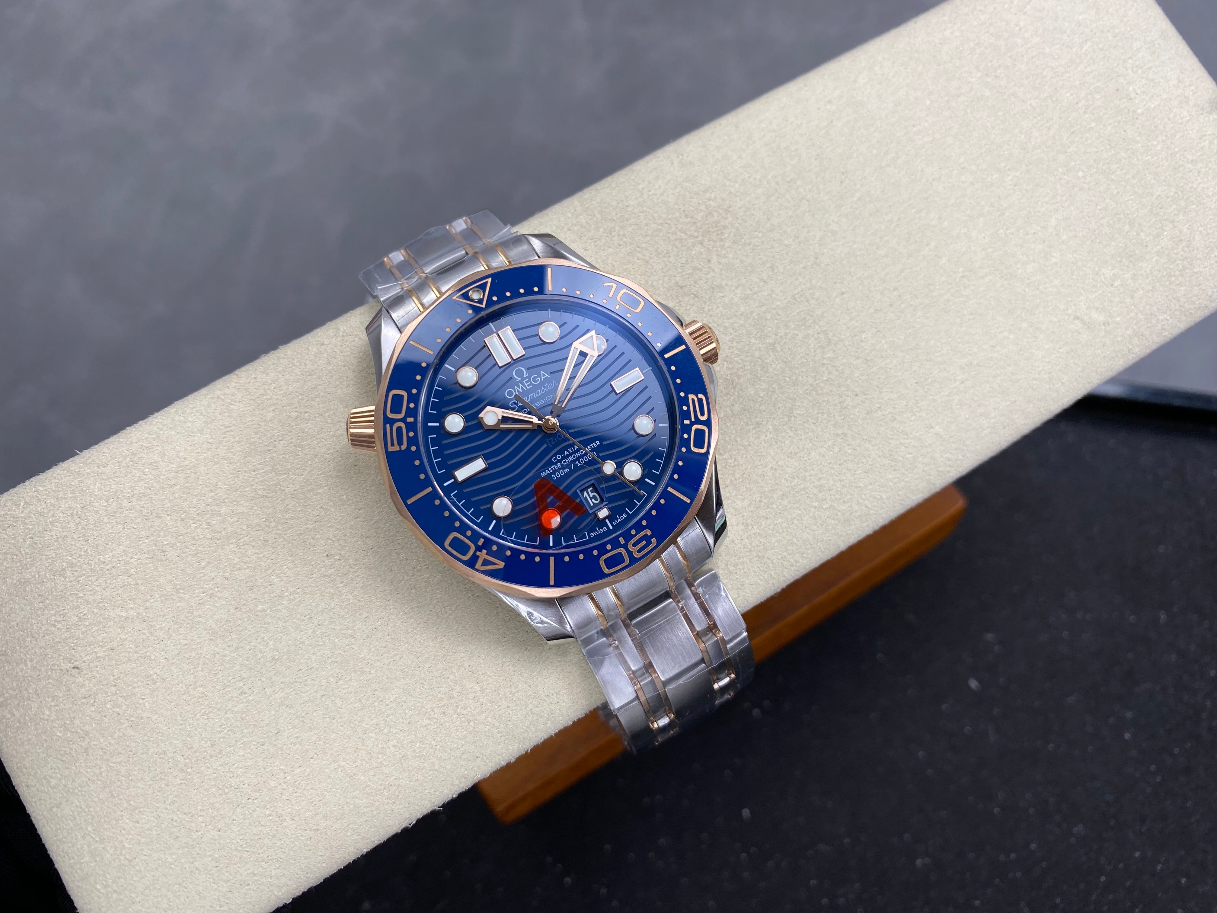 Omega Seamaster Diver 300M Master Chronometer 42mm Blue Dial Stainless Steel