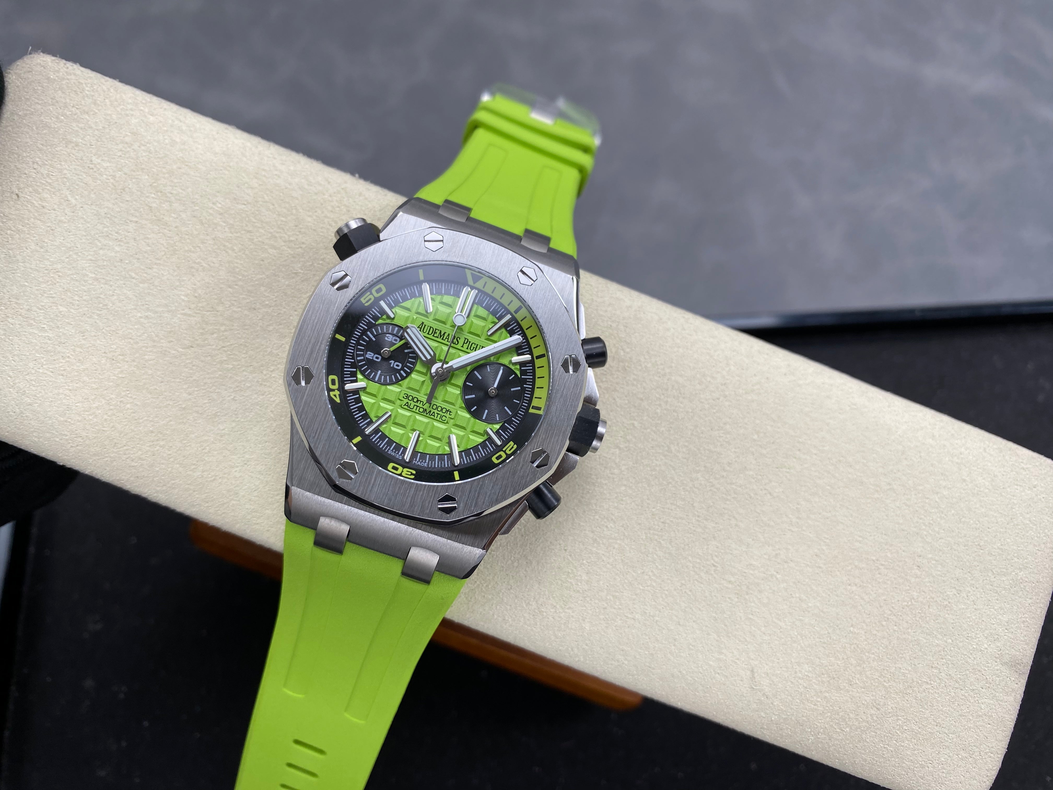 Audemars Piguet Royal Oak Offshore Diver 42mm Green Dial