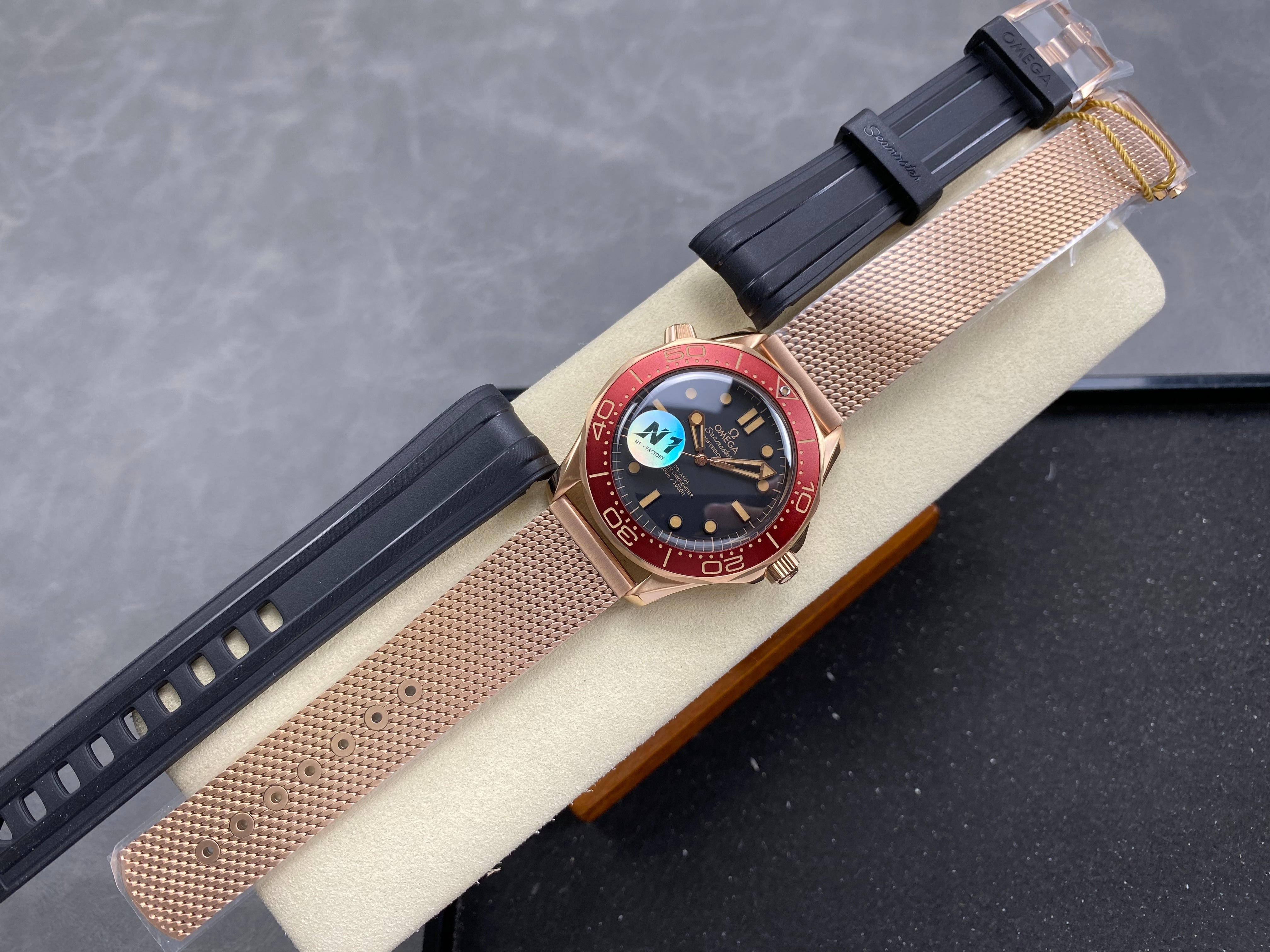 Omega Seamaster Diver 300M Rose Gold 42mm Watch
