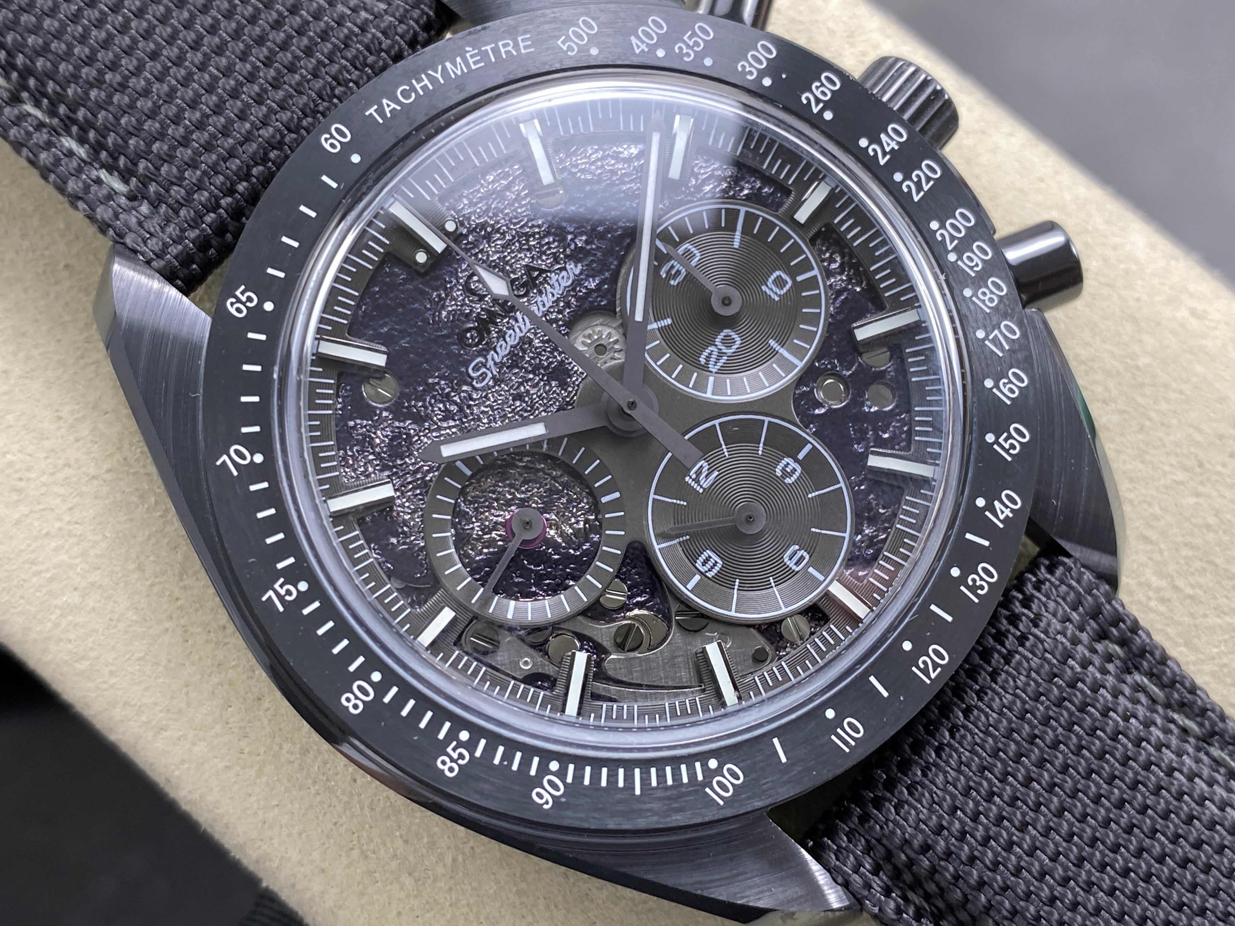 Omega Speedmaster Dark Side of the Moon 44.25mm Dark Grey Textile Strap