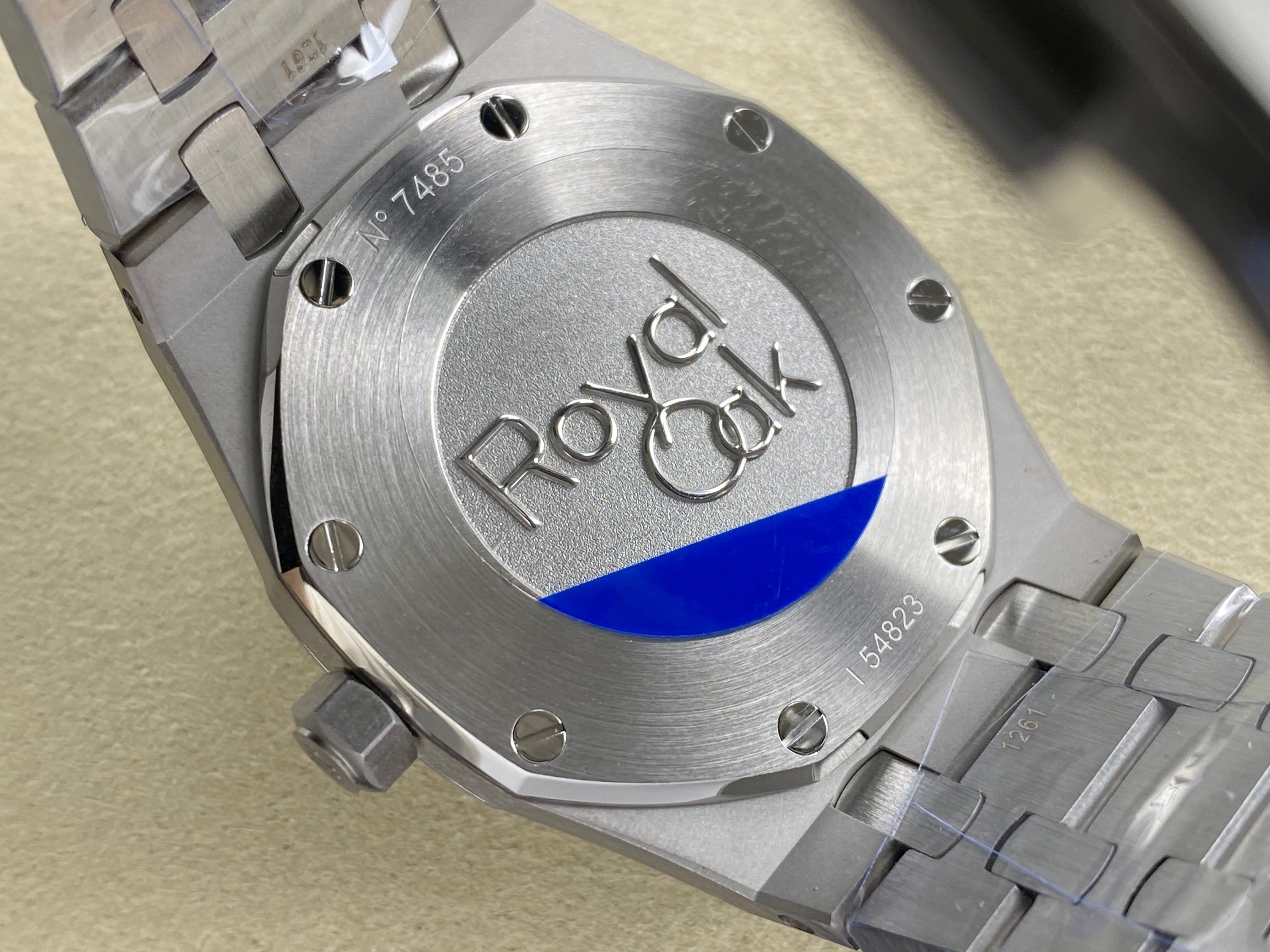 Audemars Piguet Royal Oak Lady 33mm Steel Case White Dial Diamond Bezel