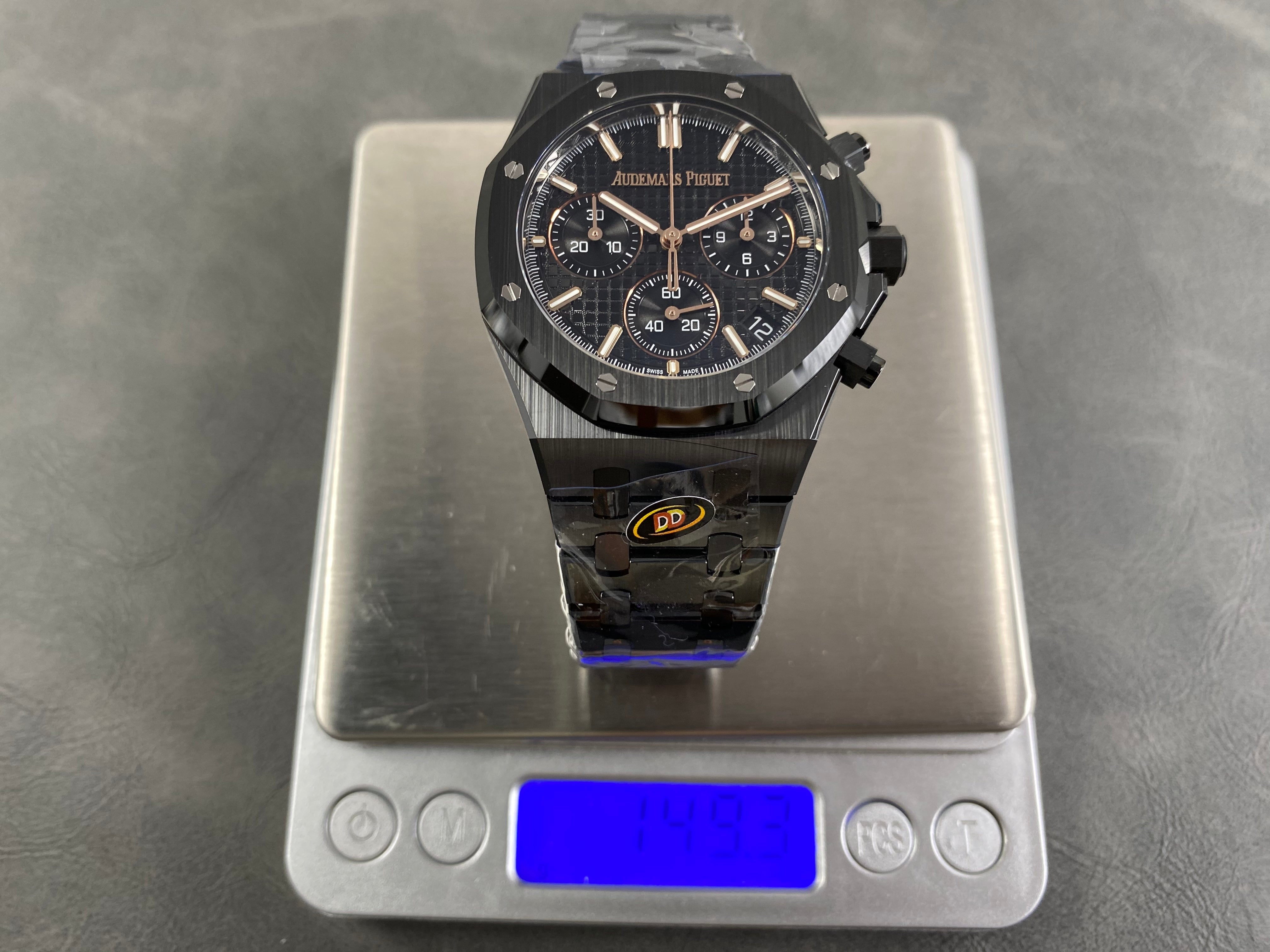 Audemars Piguet Royal Oak Chronograph 41mm Black Case Black Dial