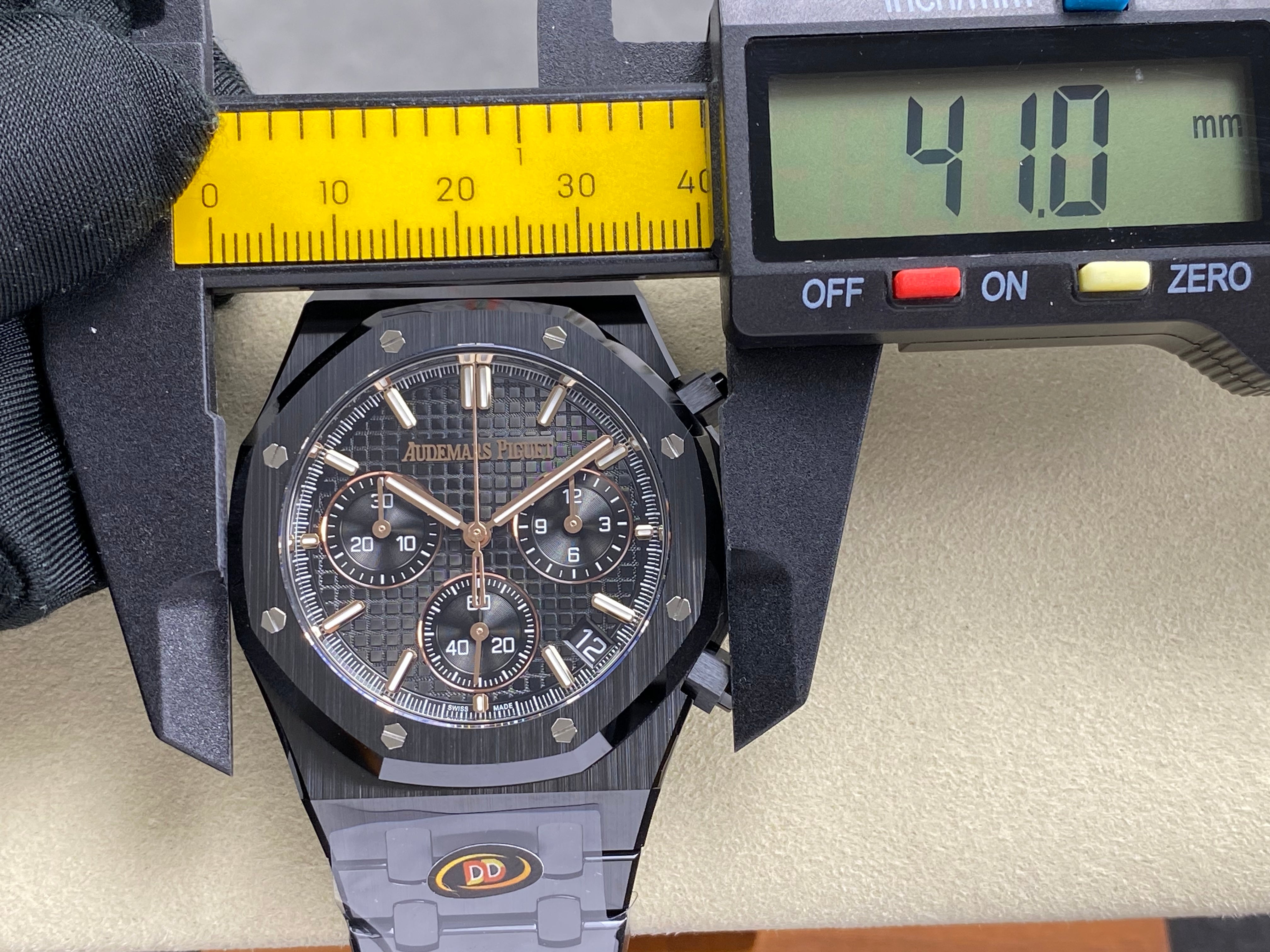 Audemars Piguet Royal Oak Chronograph 41mm Black Case Black Dial