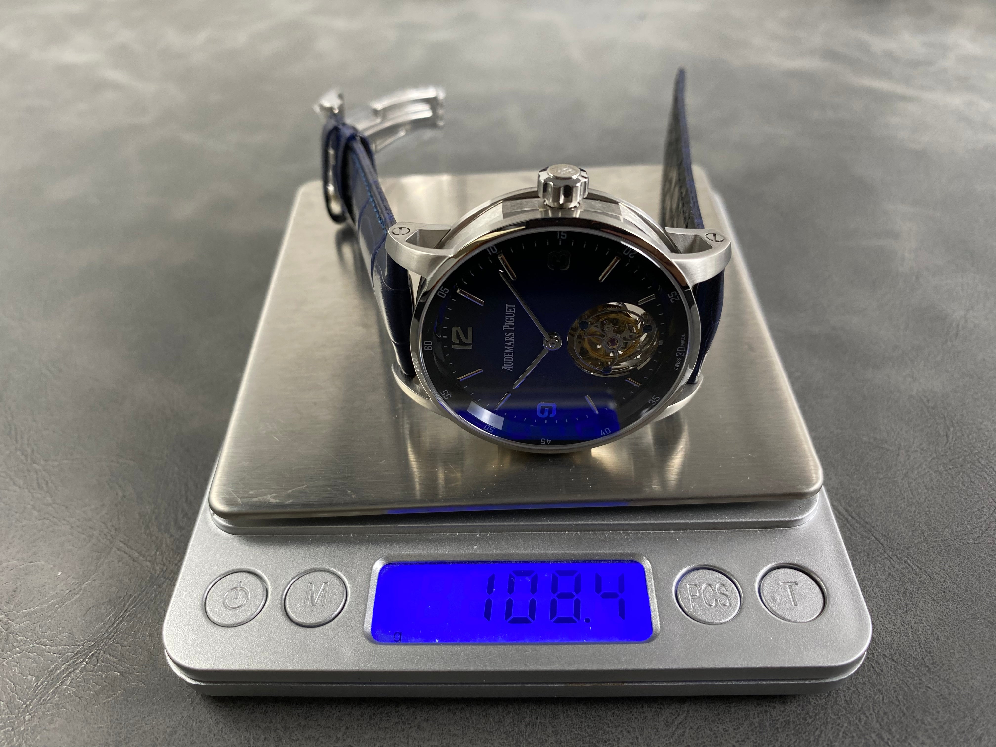 Audemars Piguet Code 11.59 Selfwinding Flying Tourbillon Blue Dial