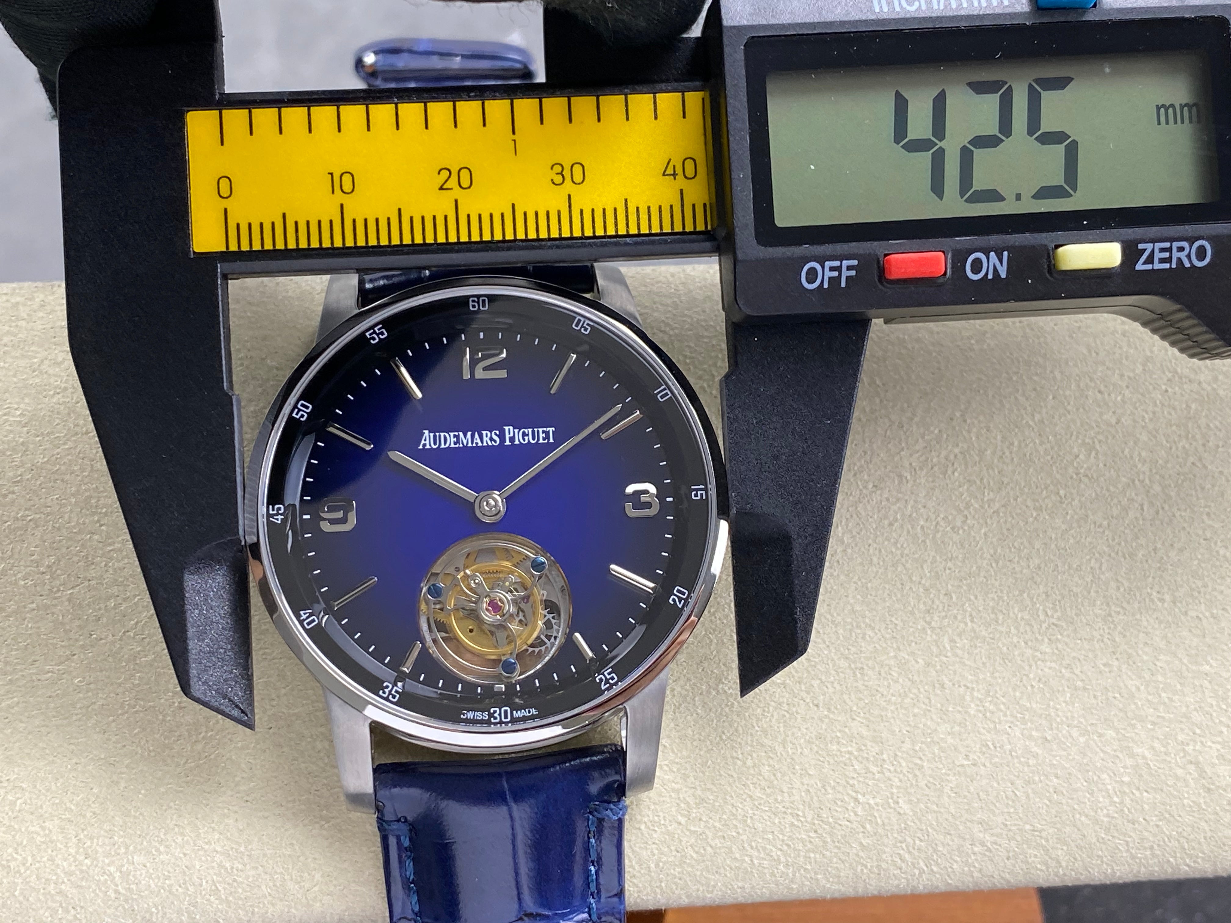 Audemars Piguet Code 11.59 Selfwinding Flying Tourbillon Blue Dial