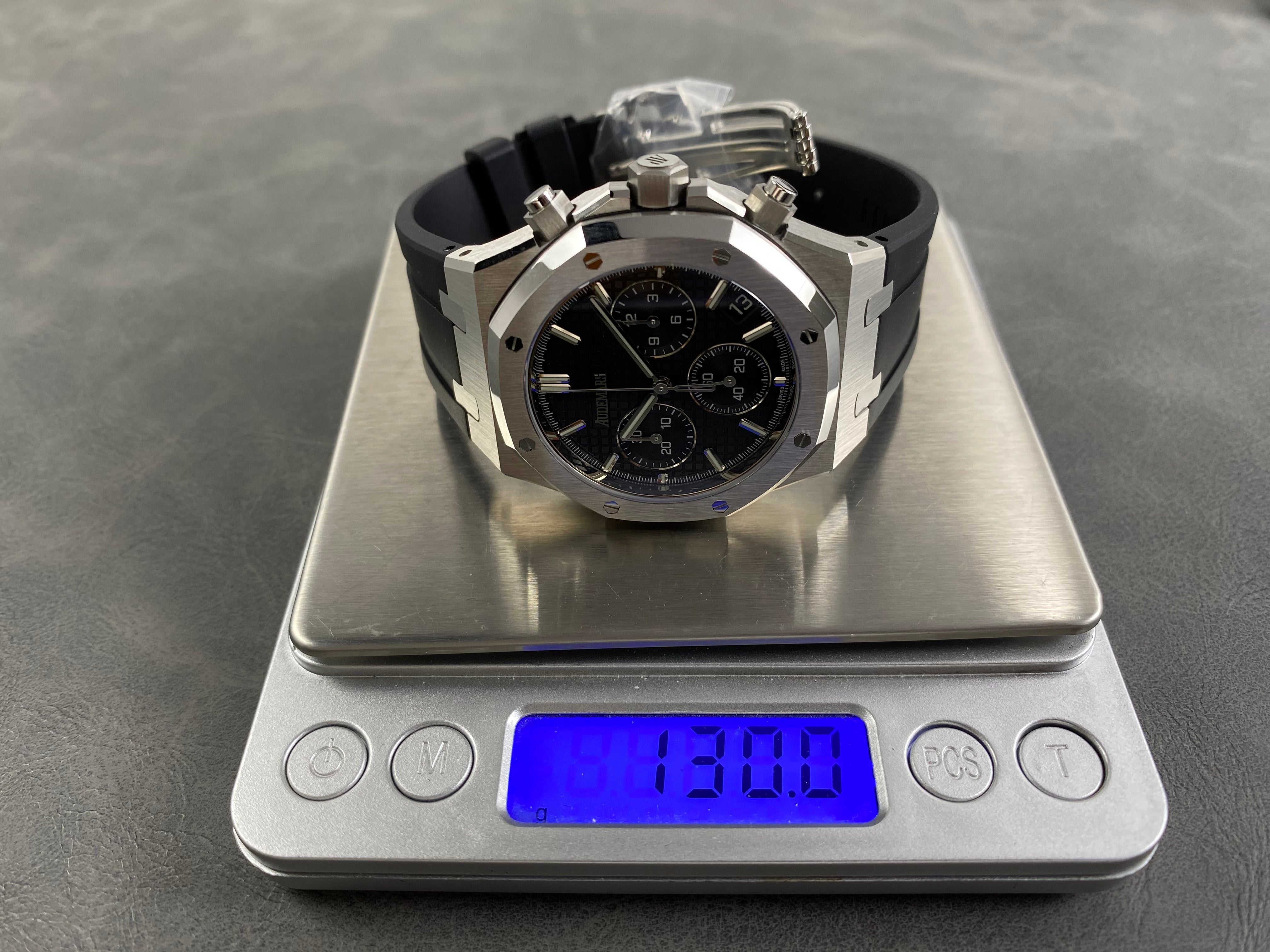 Audemars Piguet Royal Oak Chronograph 41mm Steel Case Black Dial