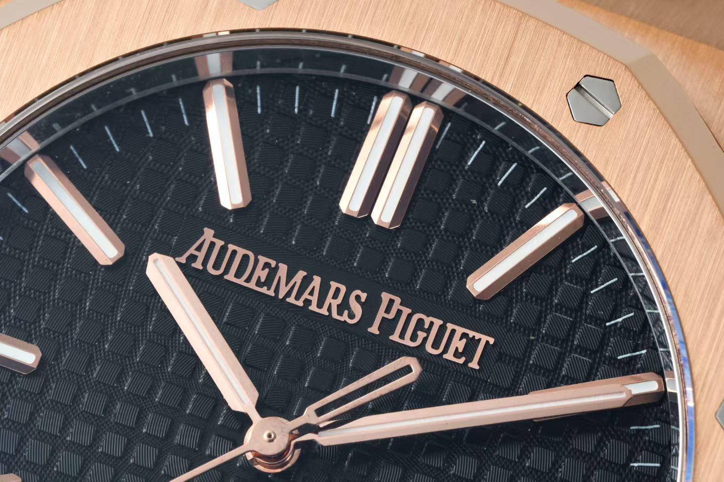 Audemars Piguet Royal Oak Selfwinding 41mm 15510 Rose Gold Dark Black Dial