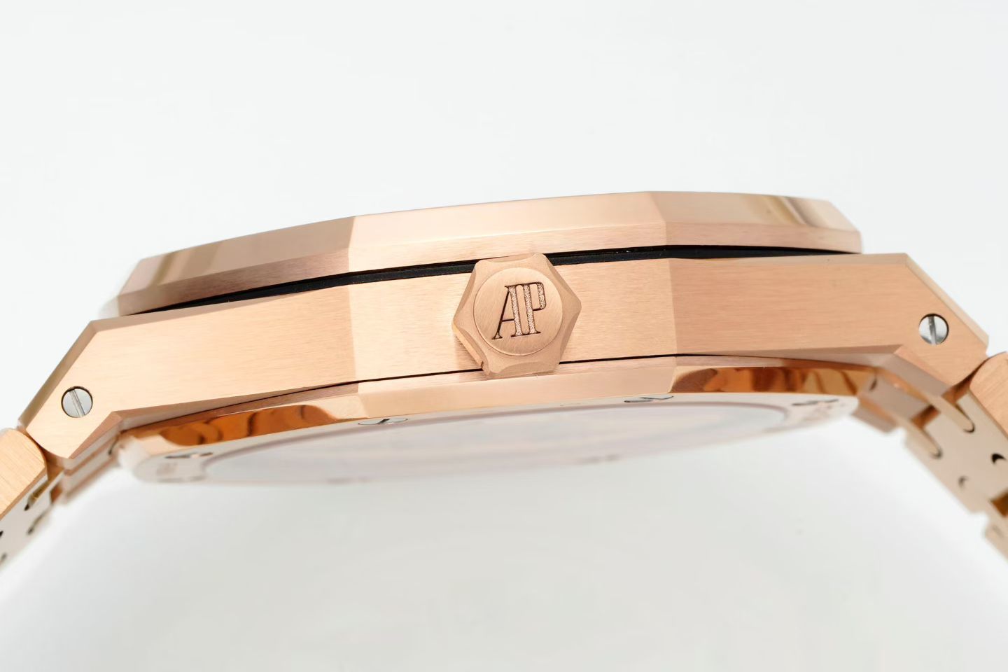 Audemars Piguet Royal Oak Selfwinding 41mm 15510 Rose Gold Dark Black Dial