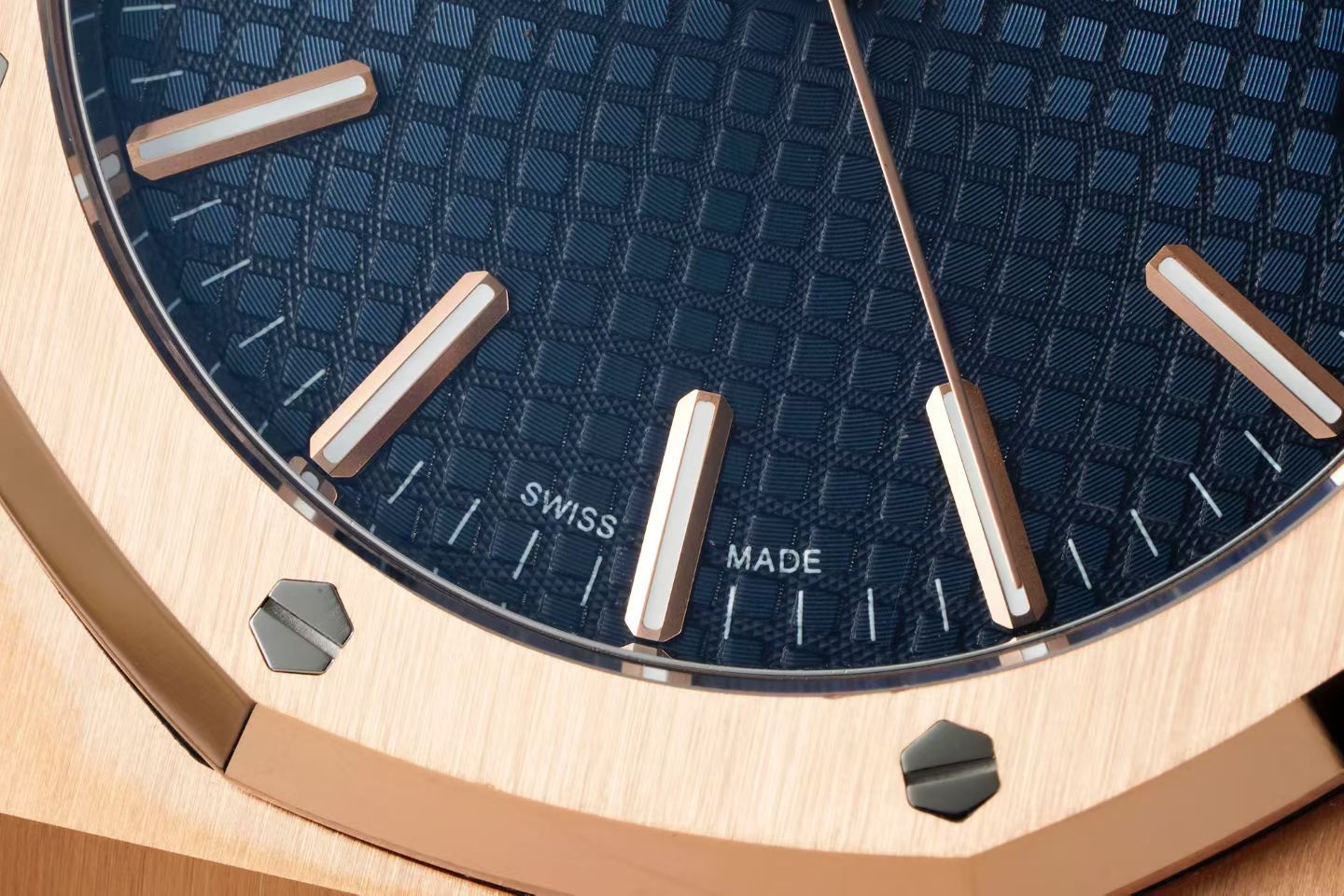 Audemars Piguet Royal Oak Selfwinding 41mm 15510 Rose Gold Dark Blue Dial