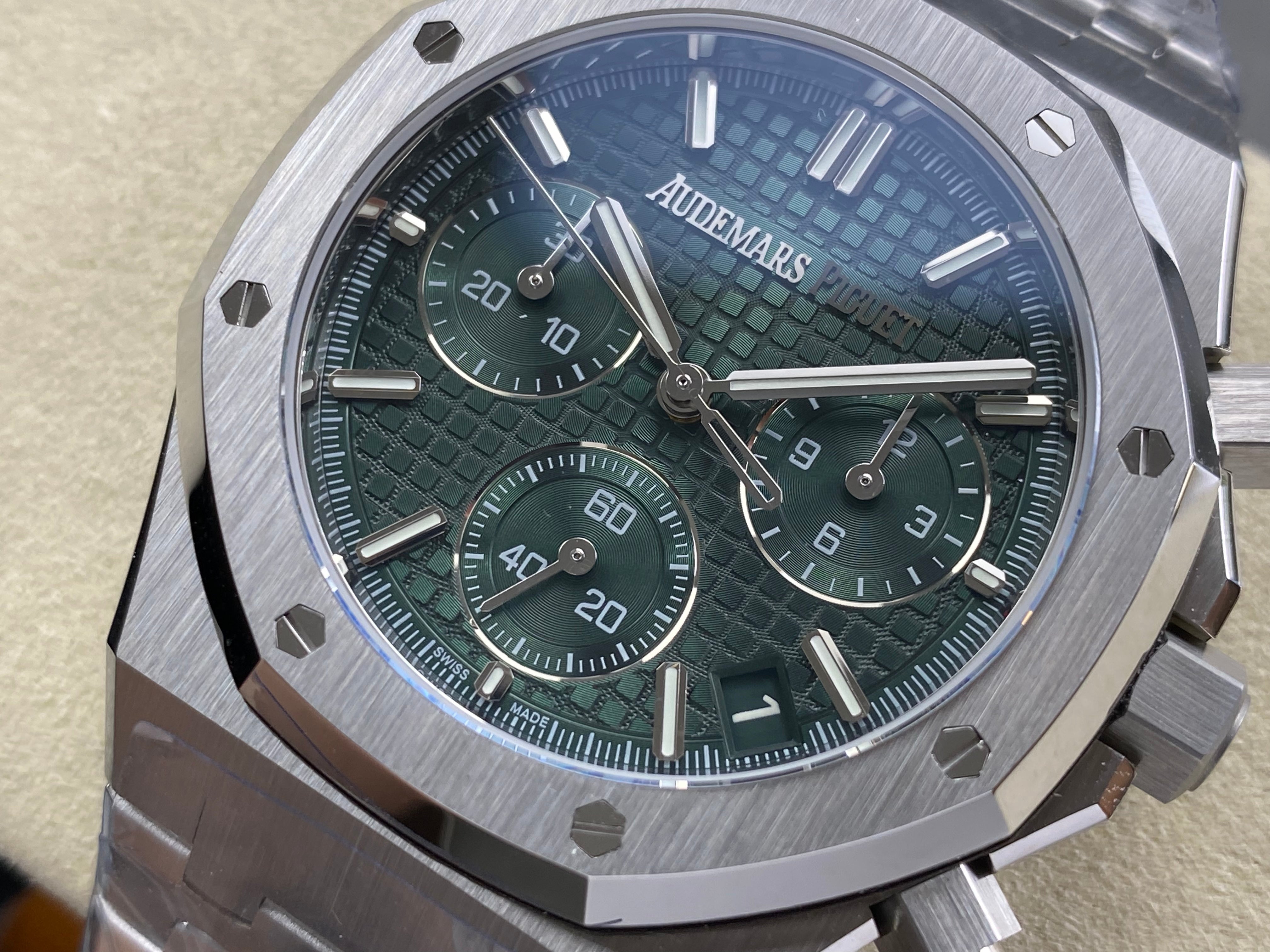 Audemars Piguet Royal Oak Chronograph 41mm Green Dial