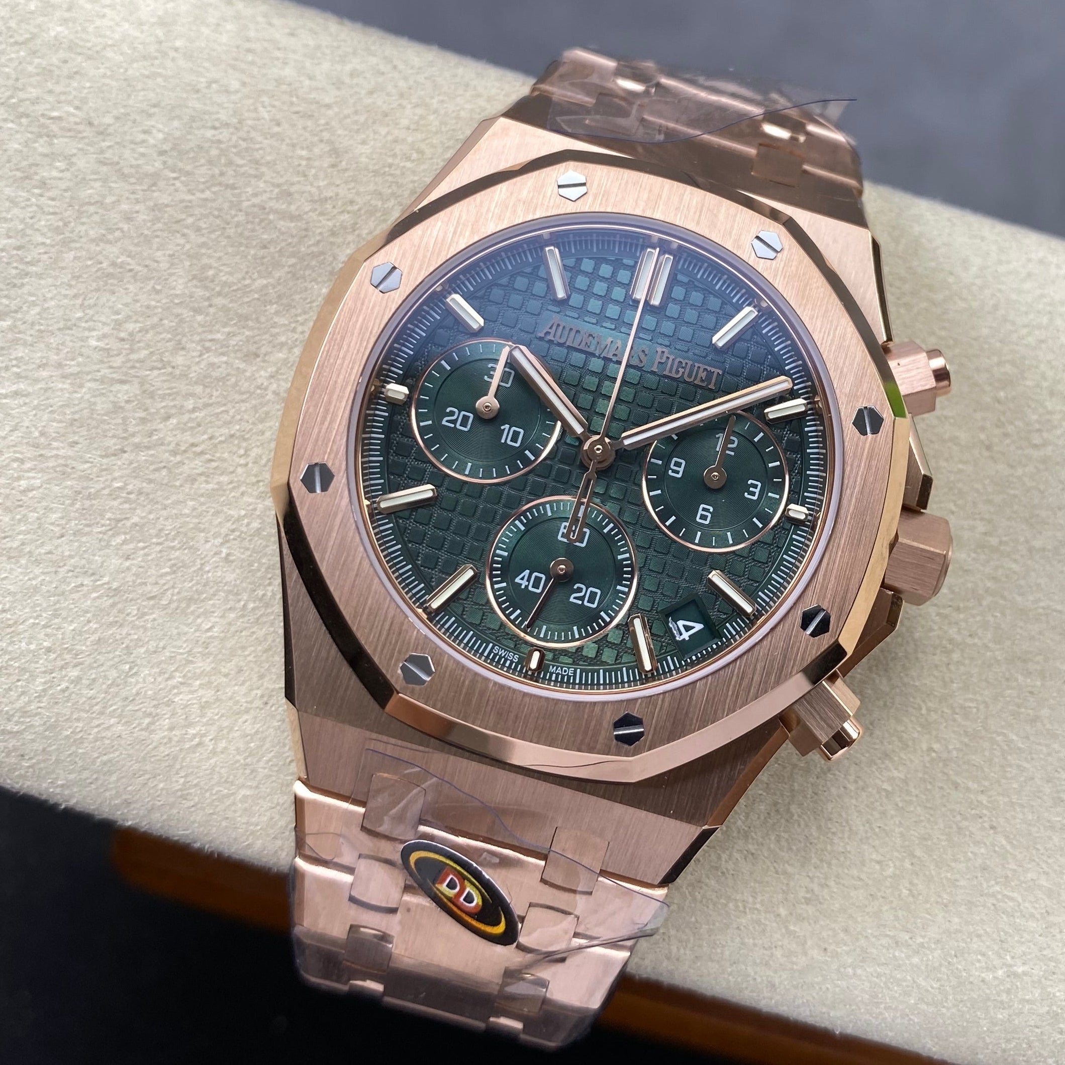 Audemars Piguet Royal Oak Chronograph 41mm Rose Gold Dark Green Dial